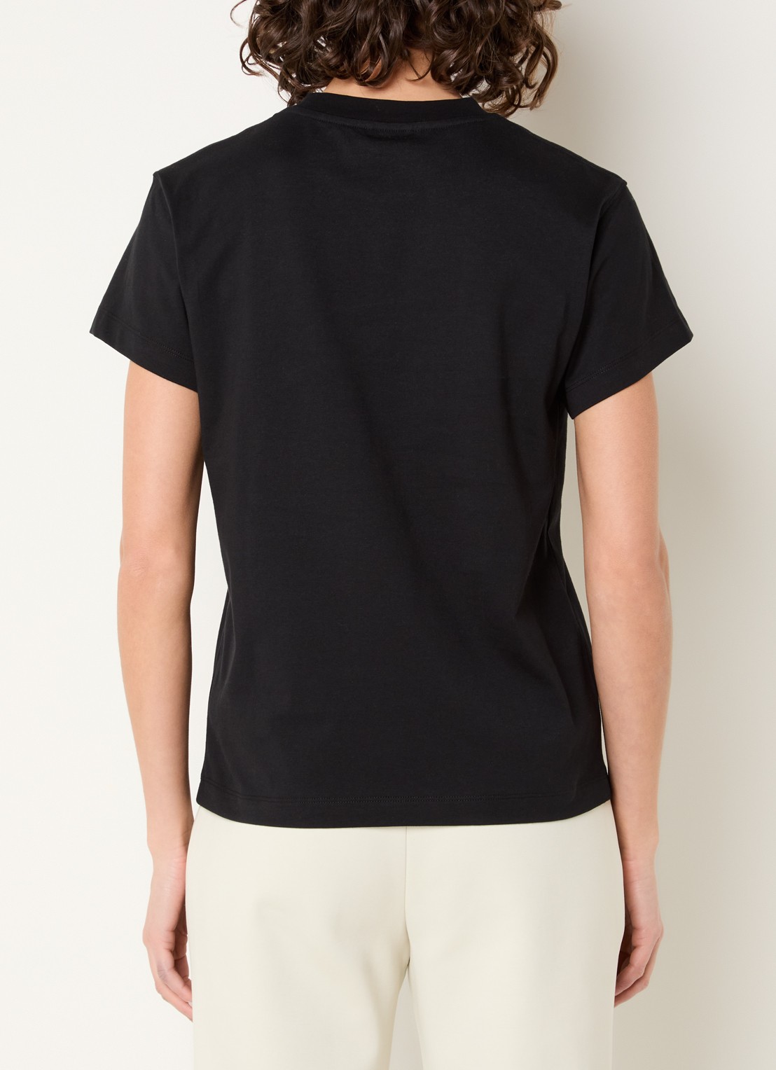 Parajumpers Chara T-shirt met logo - achterkant 3 zwart