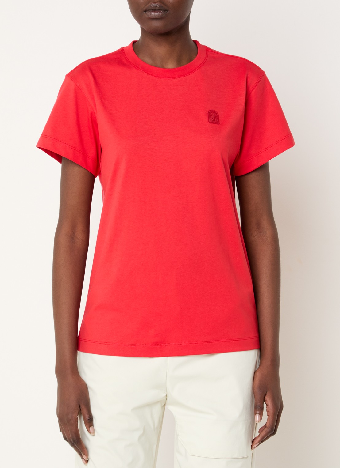 Parajumpers Chara T-shirt met logo - detail 4 rood