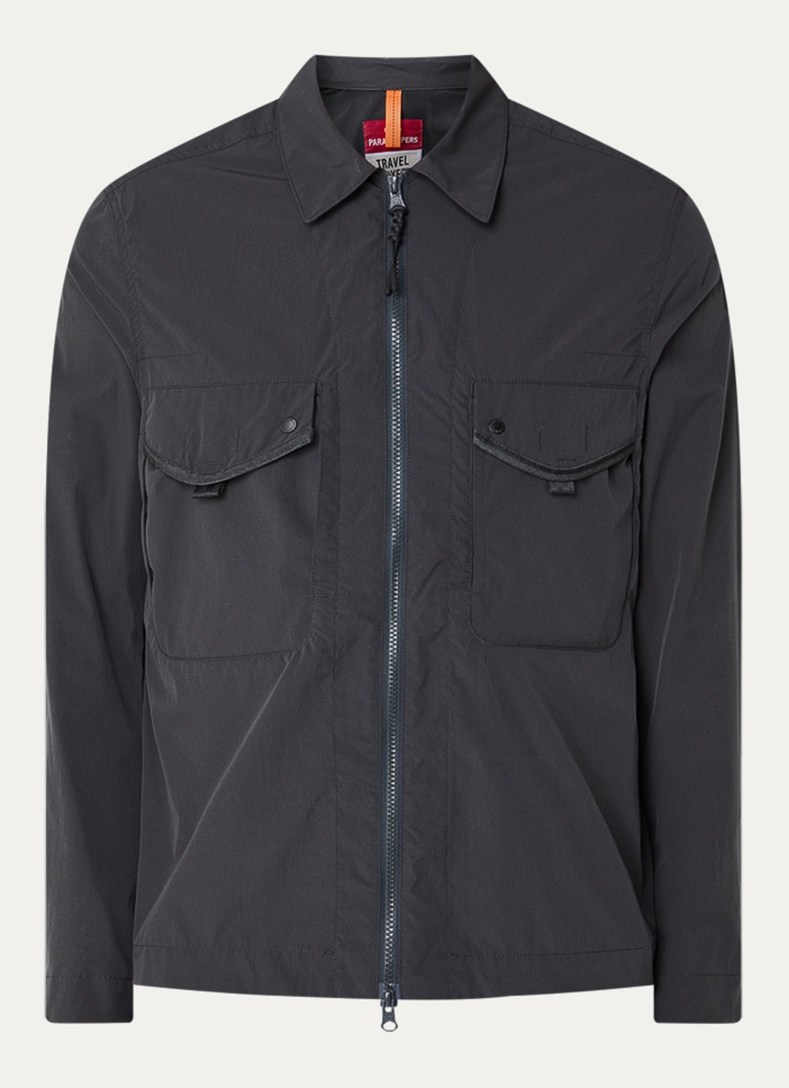 Parajumpers Elgin jack met klepzakken - voorkant 2 antraciet