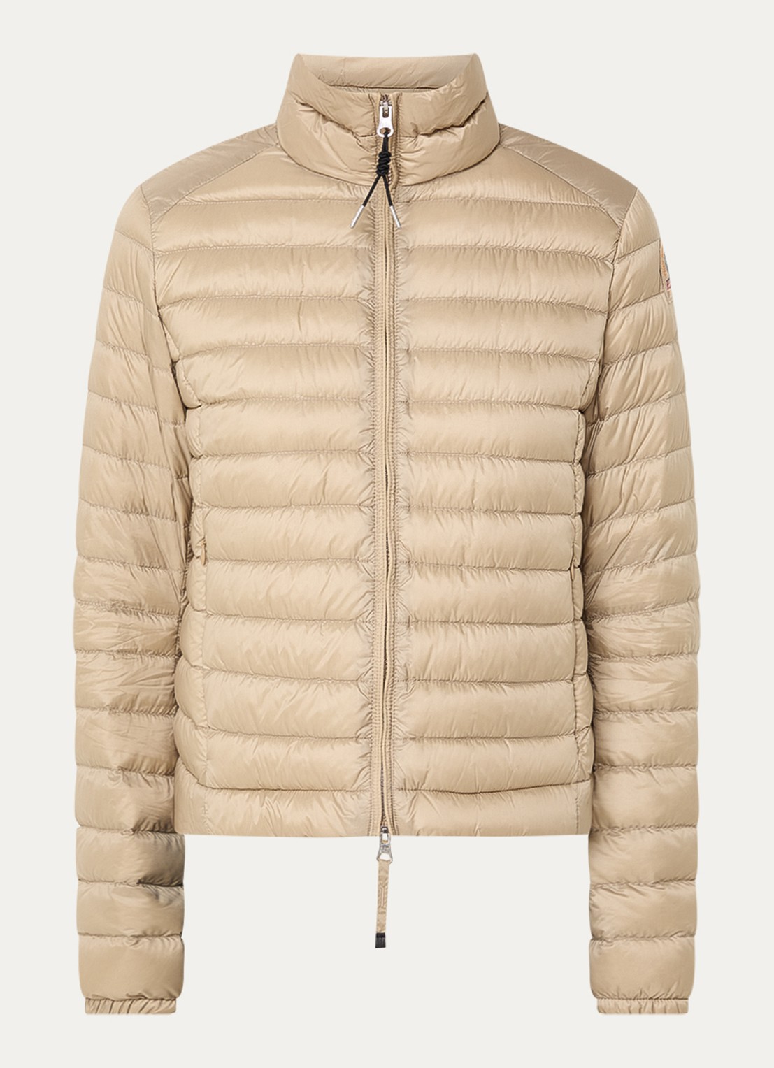 Parajumpers Emilia puffer jack met donsvulling - voorkant 3 beige