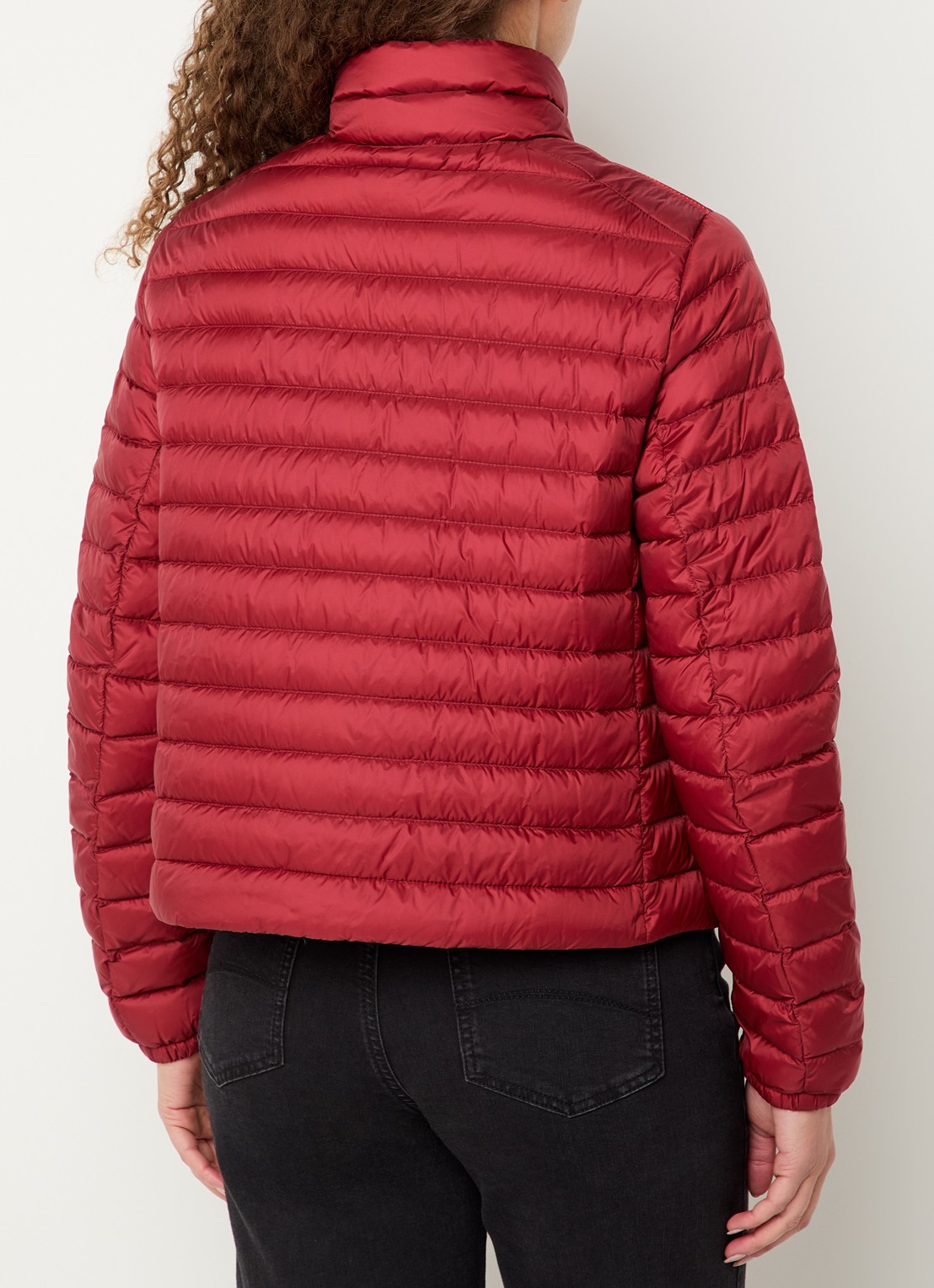 Parajumpers Emilia puffer jack met donsvulling - achterkant 4 bordeauxrood