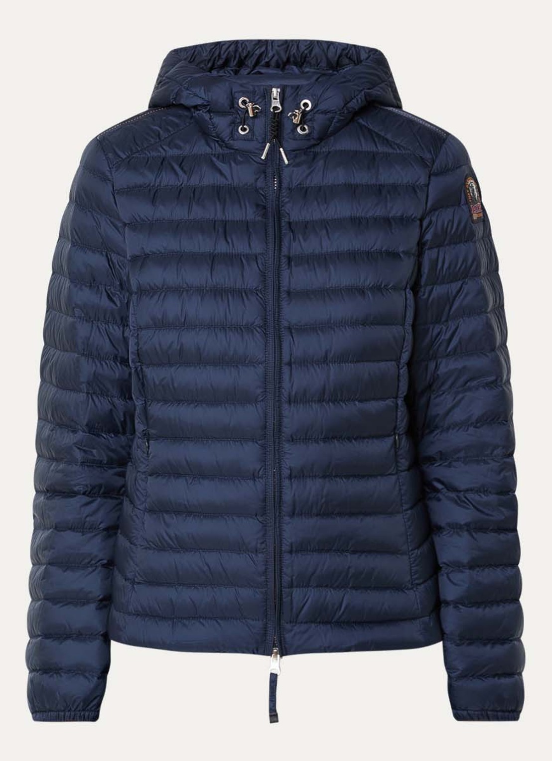 Parajumpers Genie puffer jack met donsvulling - voorkant 2 donkerblauw