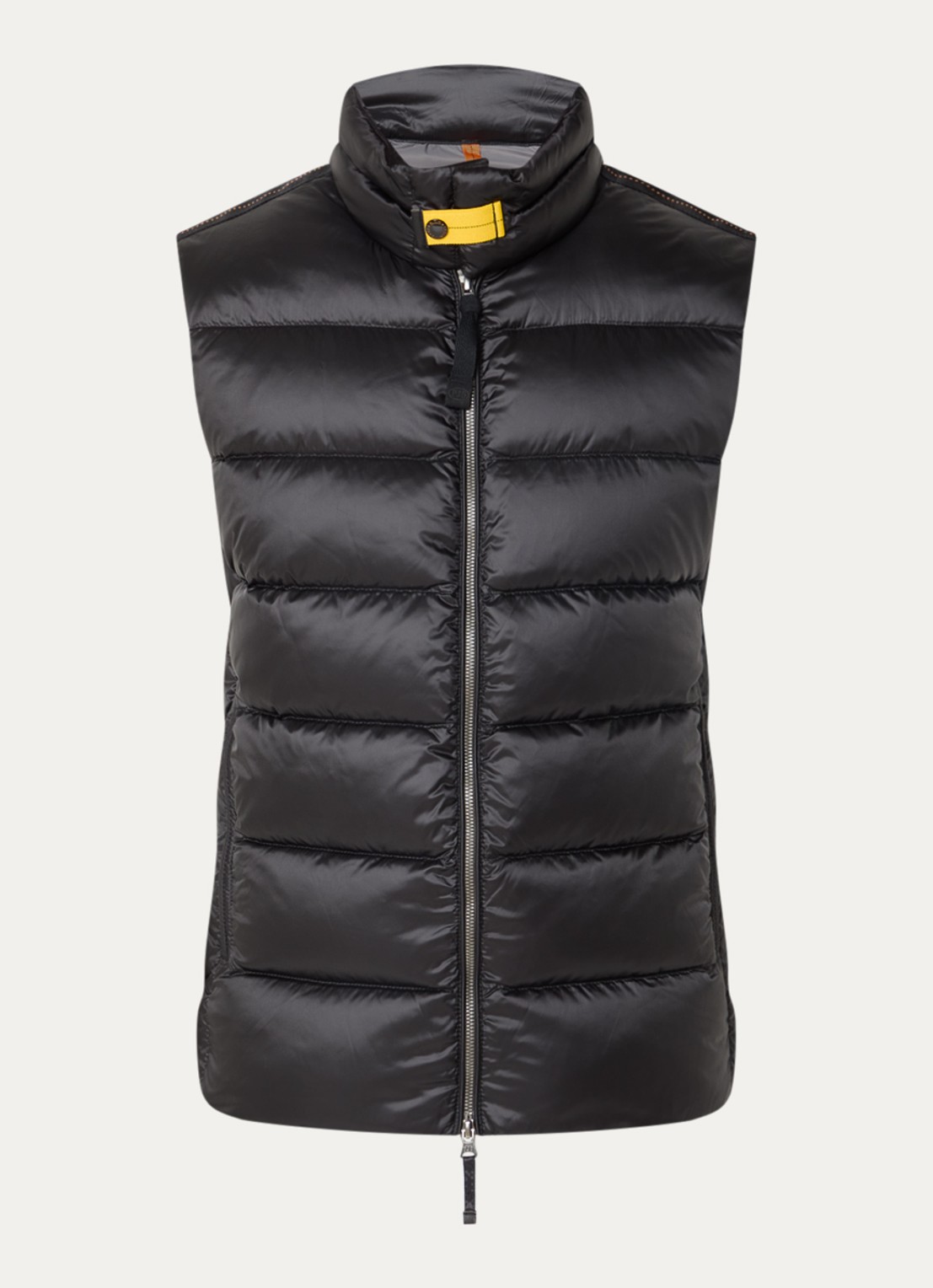 Parajumpers Jeordie bodywarmer met donsvulling - voorkant zwart
