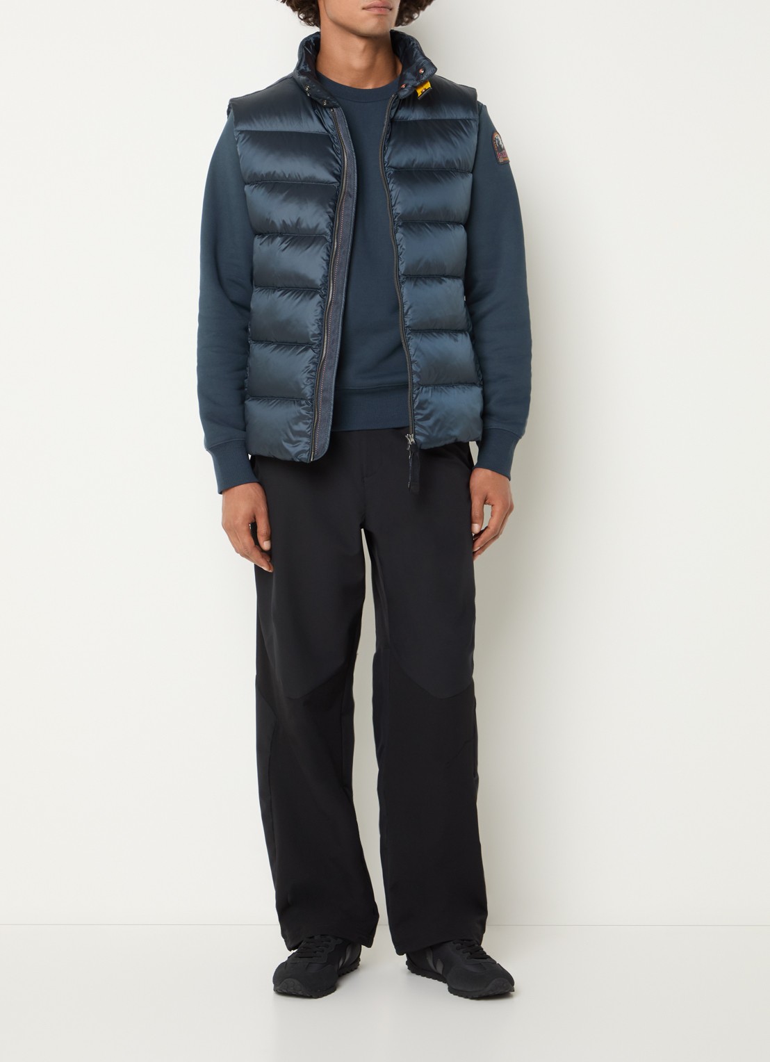 Parajumpers Jeordie bodywarmer met donsvulling - voorkant 3 indigo