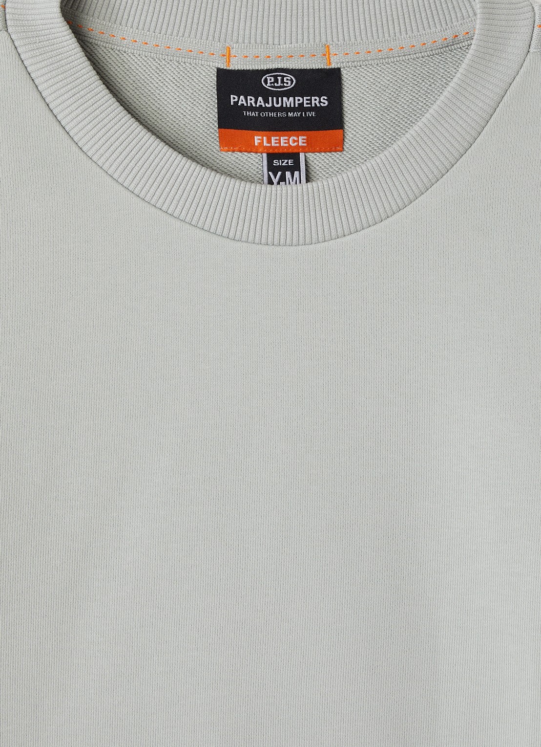 Parajumpers K2 sweater met logo - detail 3 grijs
