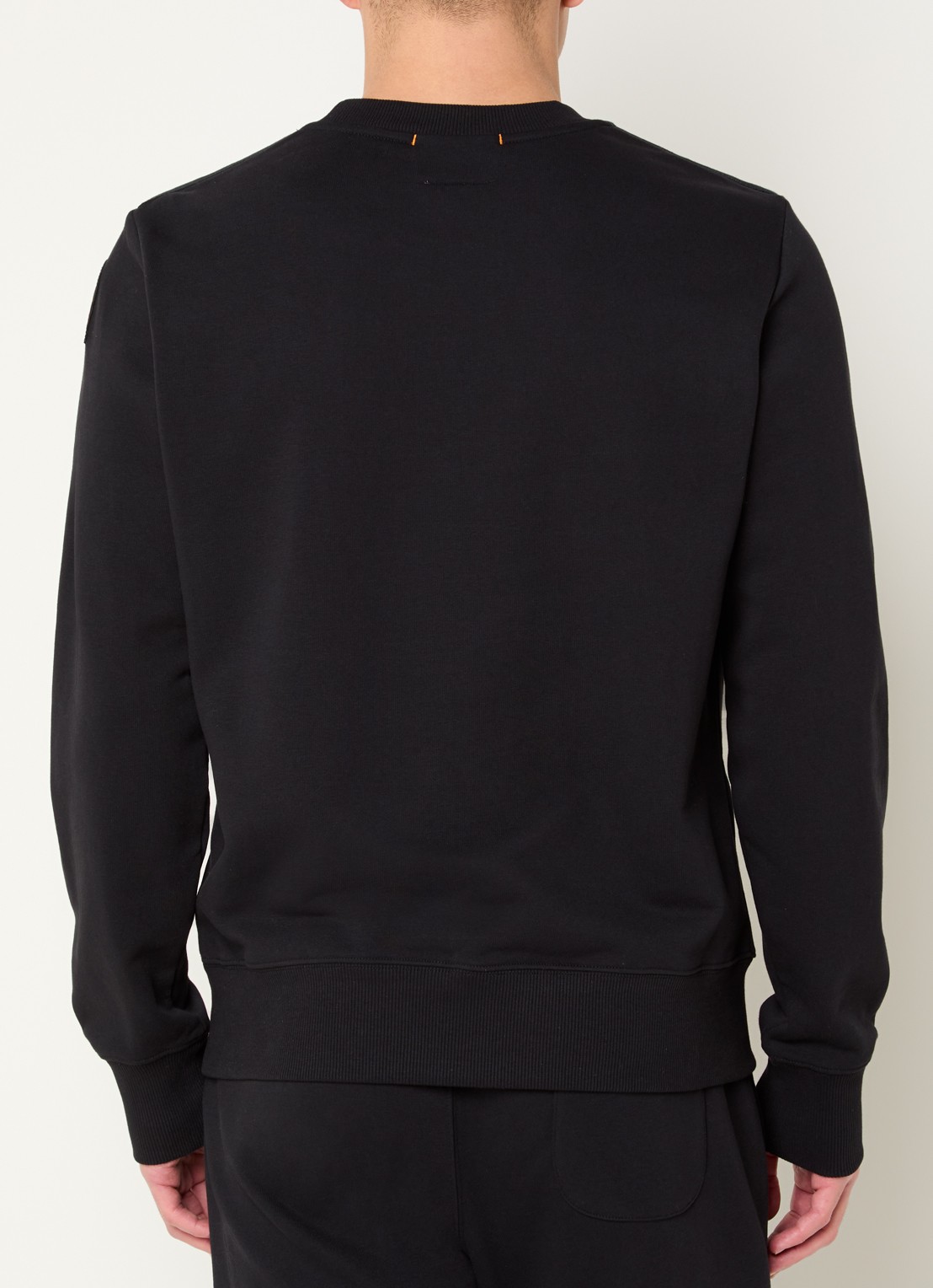 Parajumpers K2 sweater met logo - achterkant 3 zwart