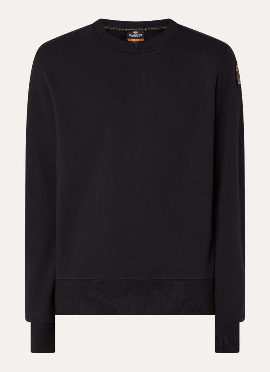 Parajumpers K2 sweater met logo - voorkant zwart