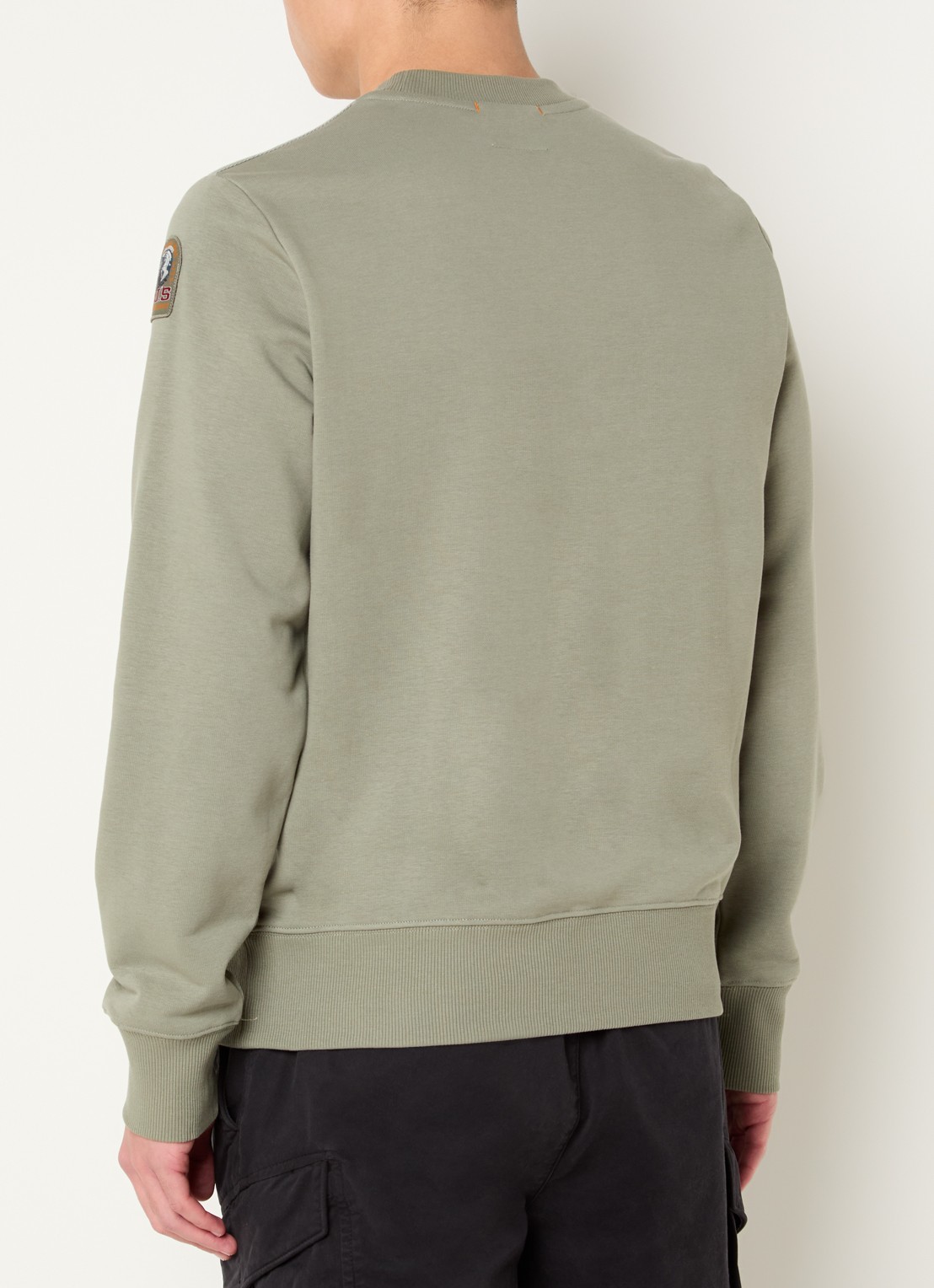 Parajumpers K2 sweater met logo - achterkant 2 lichtgroen