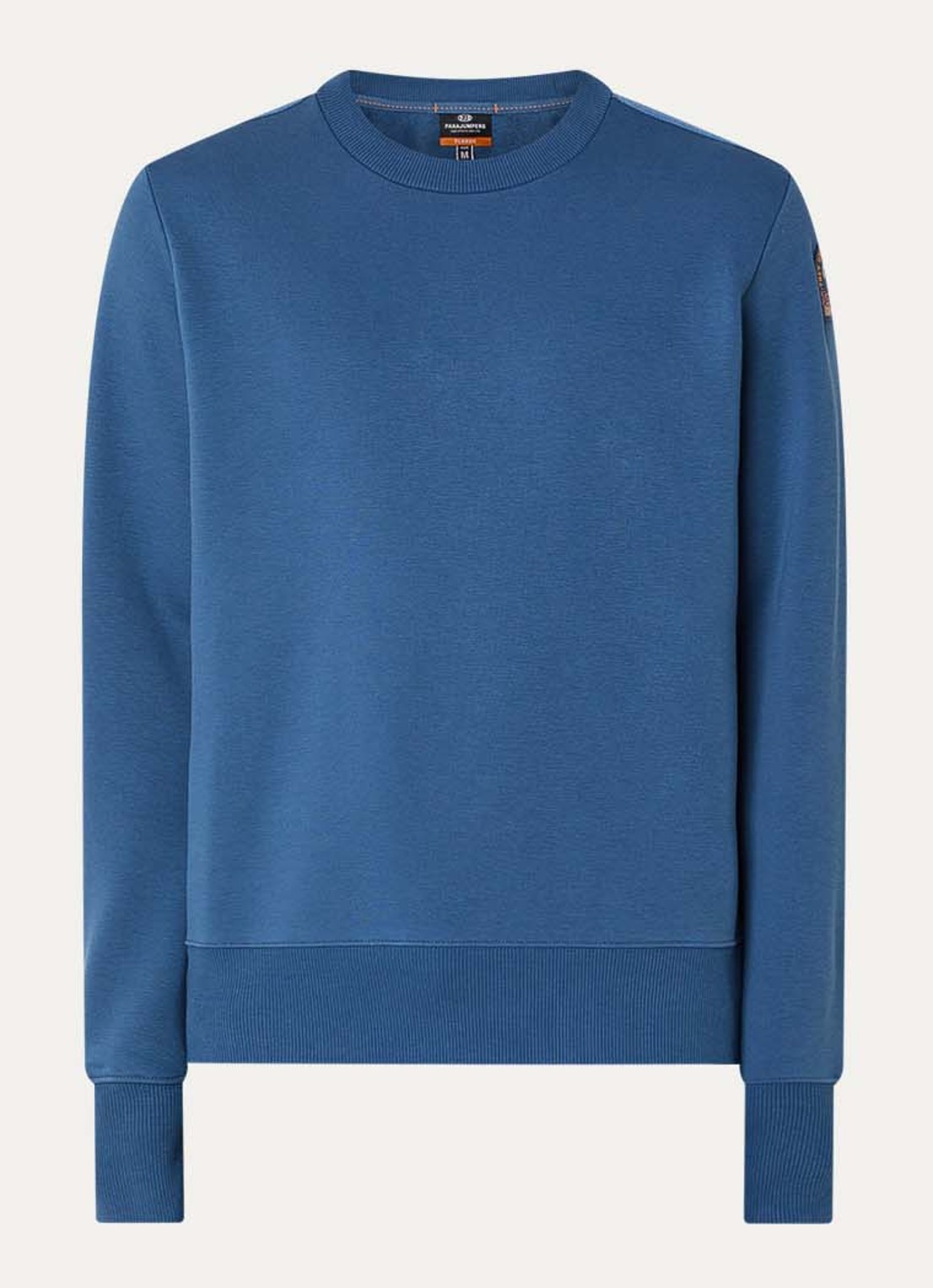 Parajumpers K2 sweater met logo - voorkant donkerblauw