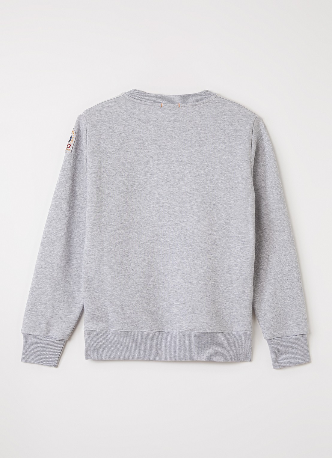 Parajumpers K2 sweater met ronde hals - voorkant 3 grijsmele