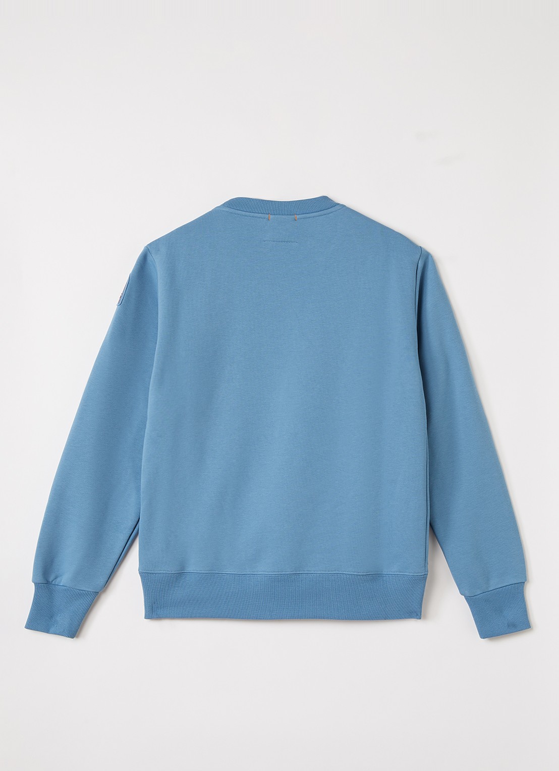 Parajumpers K2 sweater met ronde hals - voorkant 2 staalblauw