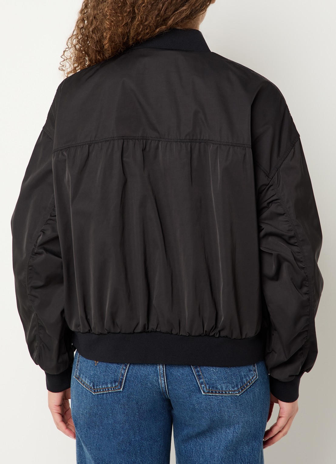 Parajumpers Kathryn bomberjack met steekzakken - achterkant 4 zwart