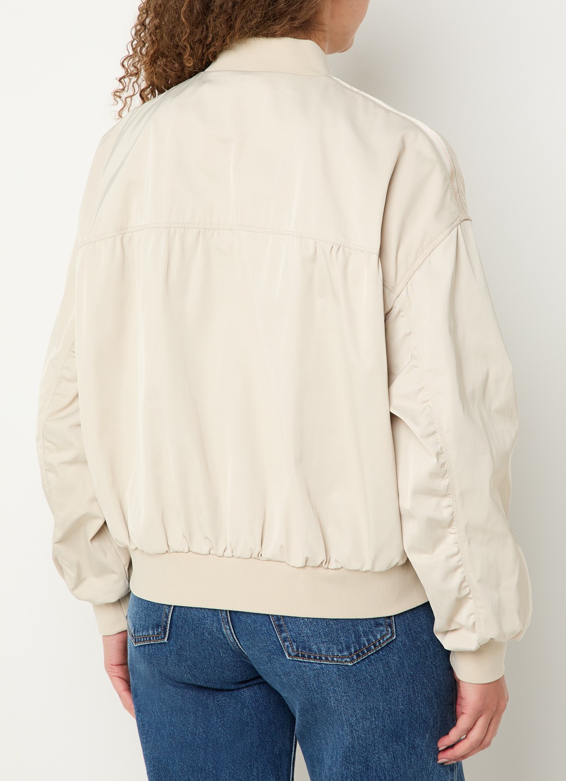 Parajumpers Kathryn bomberjack met steekzakken - achterkant 2 beige