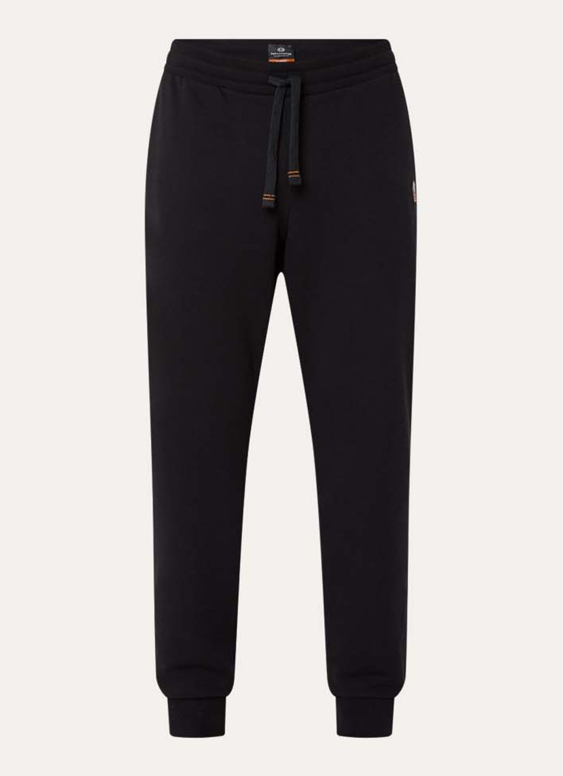 Parajumpers Makalu tapered fit joggingbroek met steekzakken - voorkant zwart
