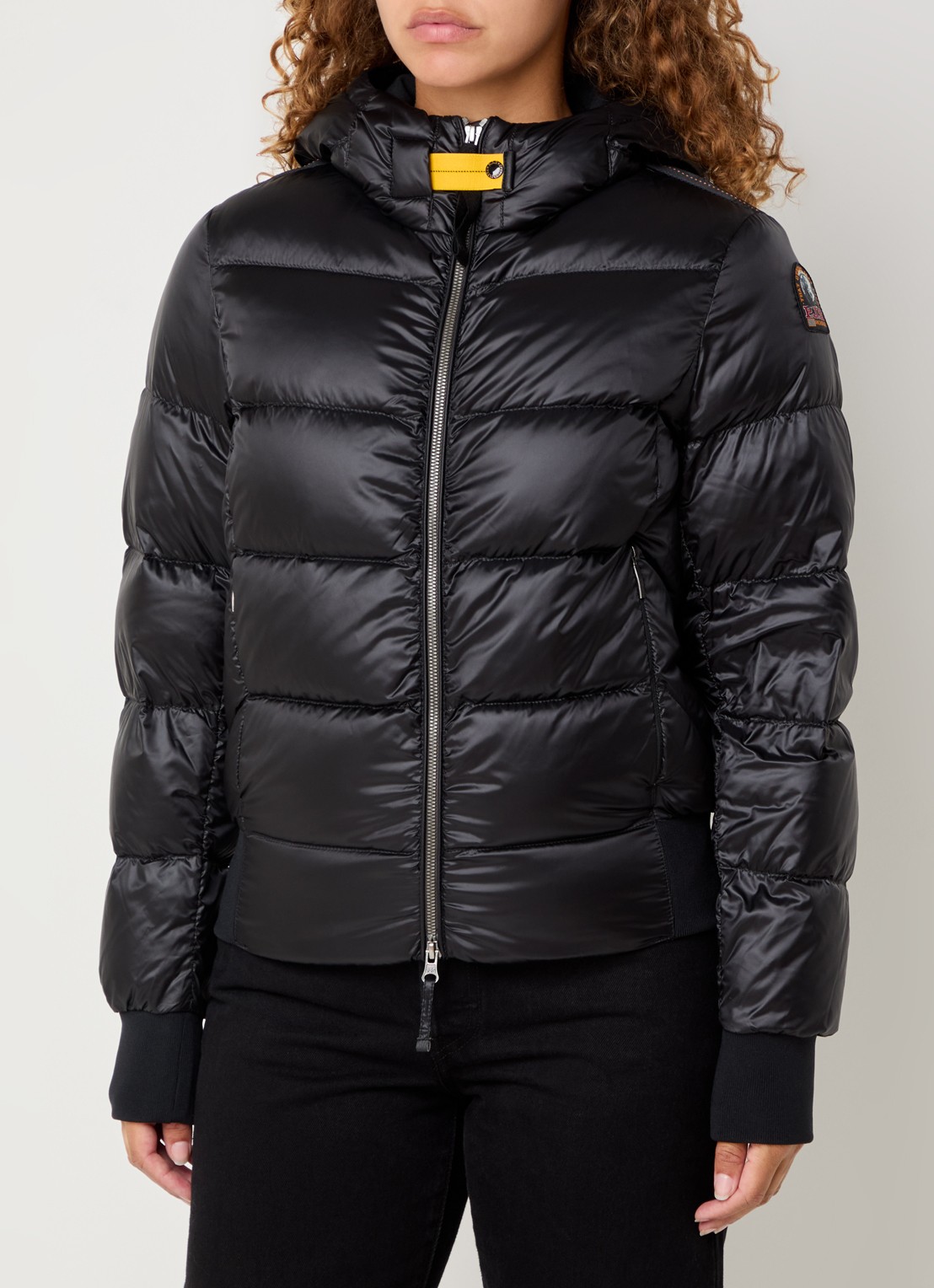 Parajumpers Mariah puffer jack met donsvulling  - detail zwart