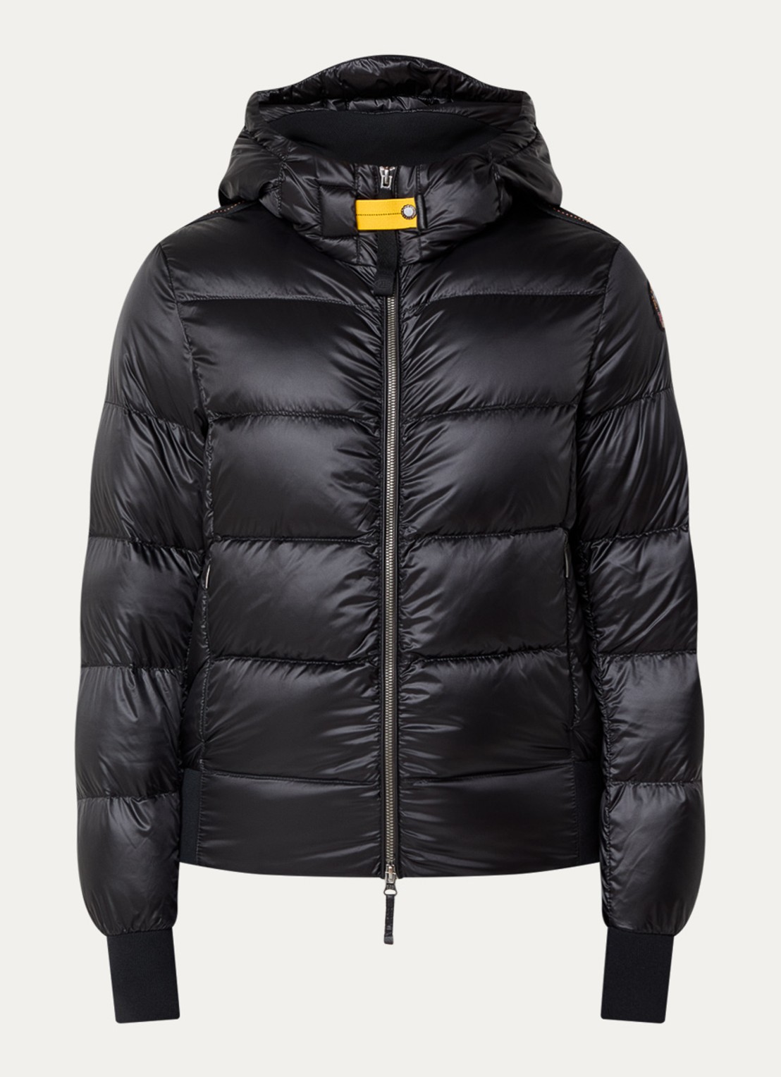 Parajumpers Mariah puffer jack met donsvulling  - voorkant 3 zwart