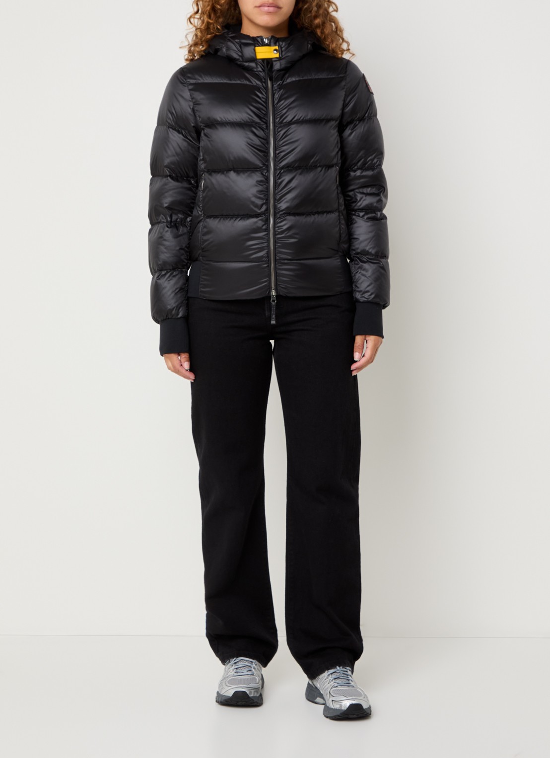 Parajumpers Mariah puffer jack met donsvulling  - voorkant 4 zwart