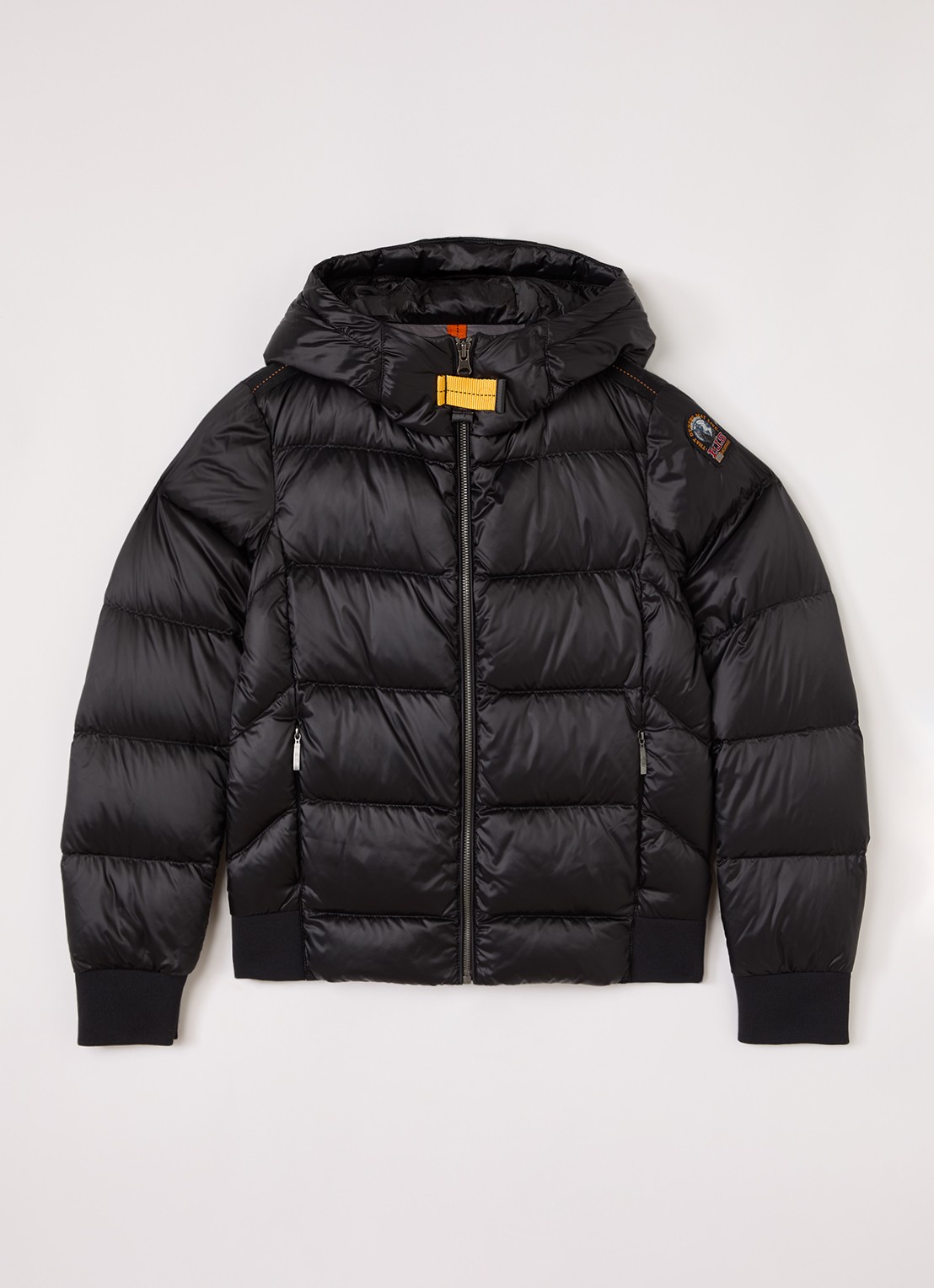 Parajumpers Mariah puffer jack met donsvulling - voorkant zwart