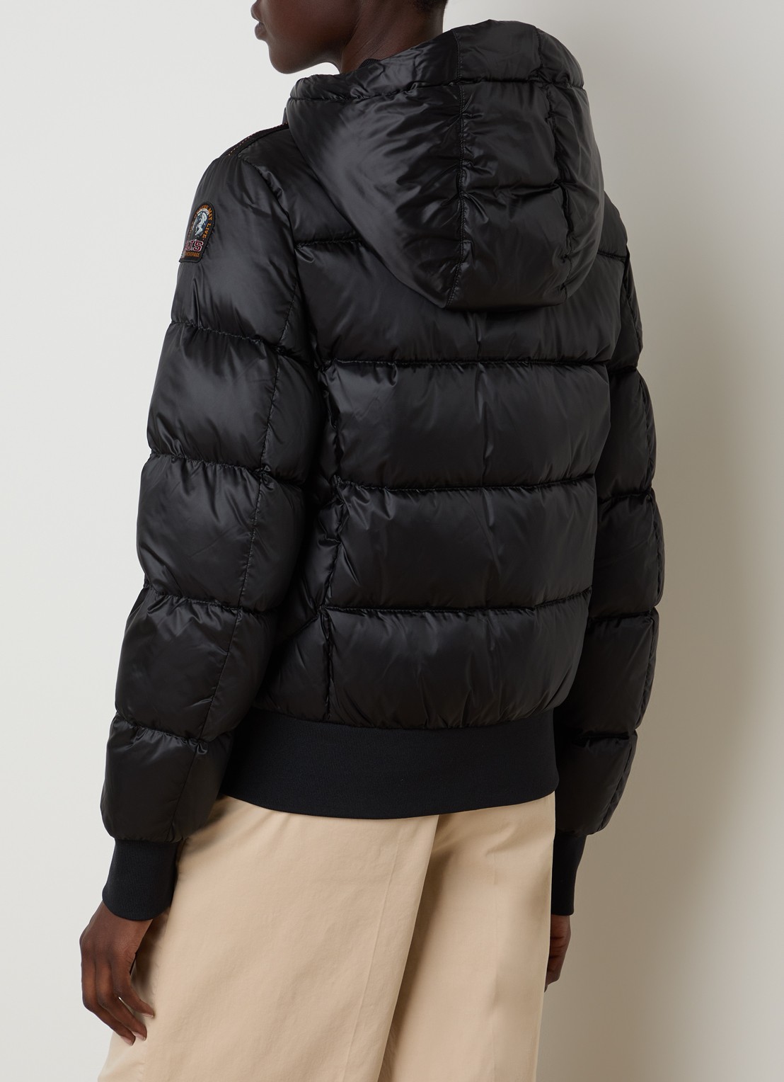 Parajumpers Marion puffer jack met donsvulling - achterkant 6 zwart