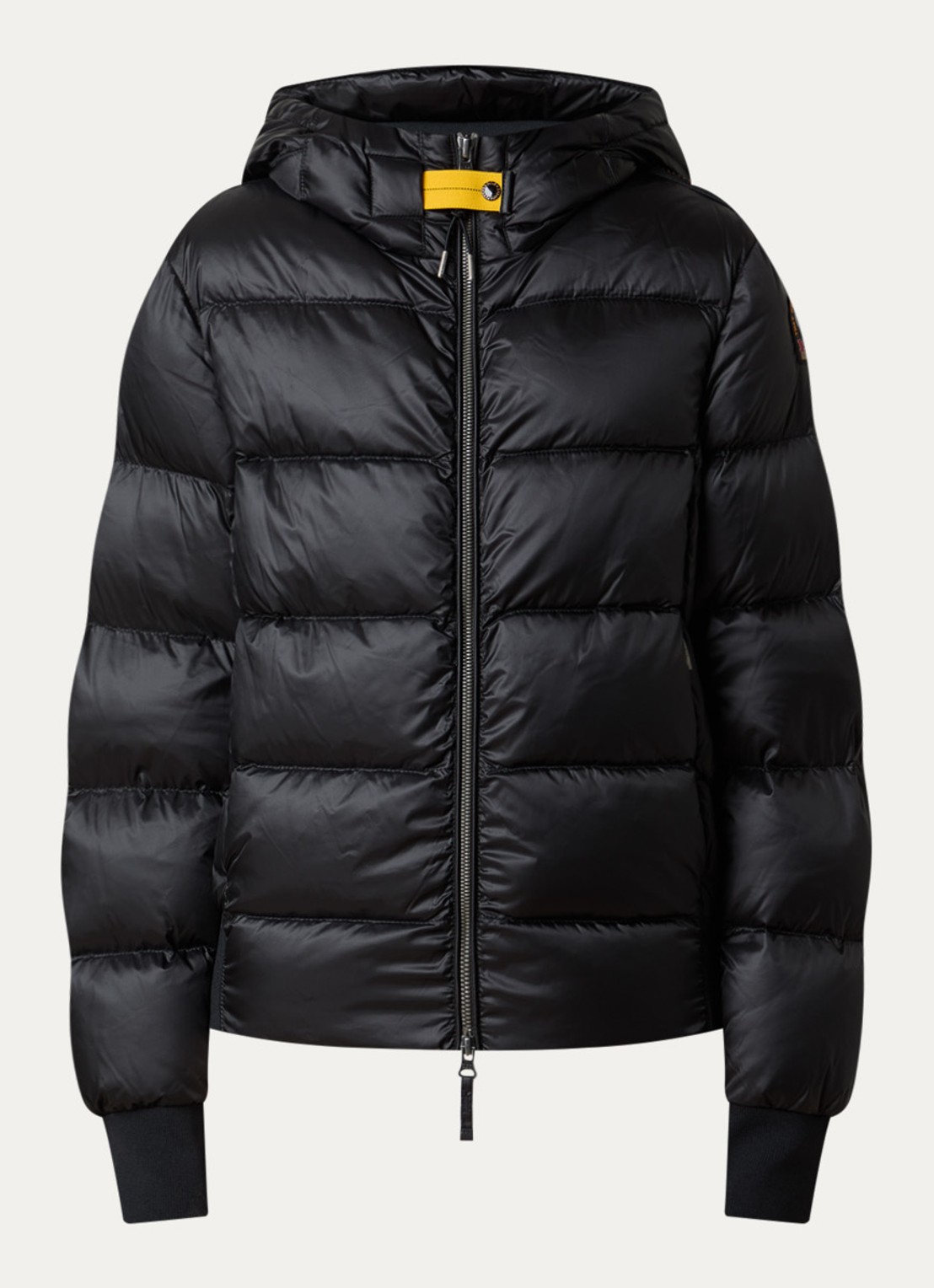 Parajumpers Marion puffer jack met donsvulling - voorkant 4 zwart