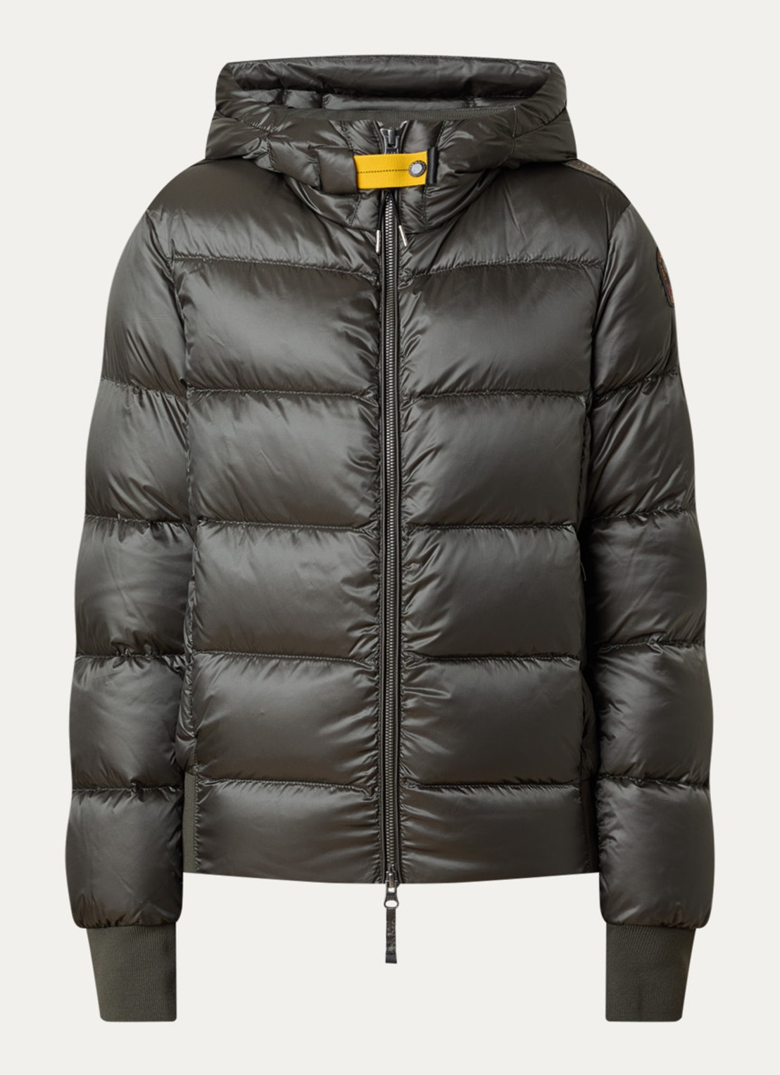 Parajumpers Marion puffer jack met donsvulling - voorkant legergroen