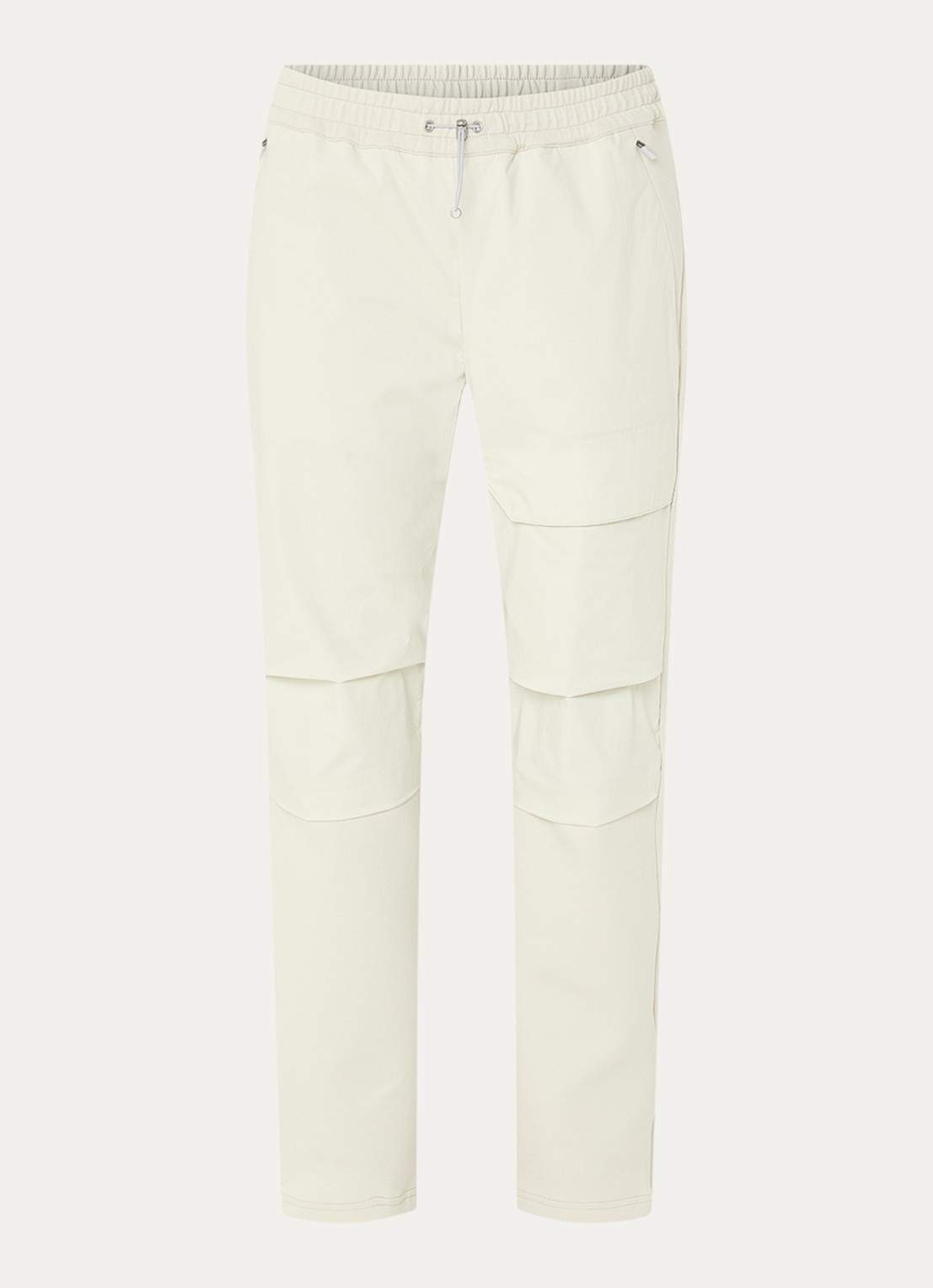 Parajumpers Mildrade high waist slim fit joggingsbroek met steekzakken - voorkant 2 ivoor