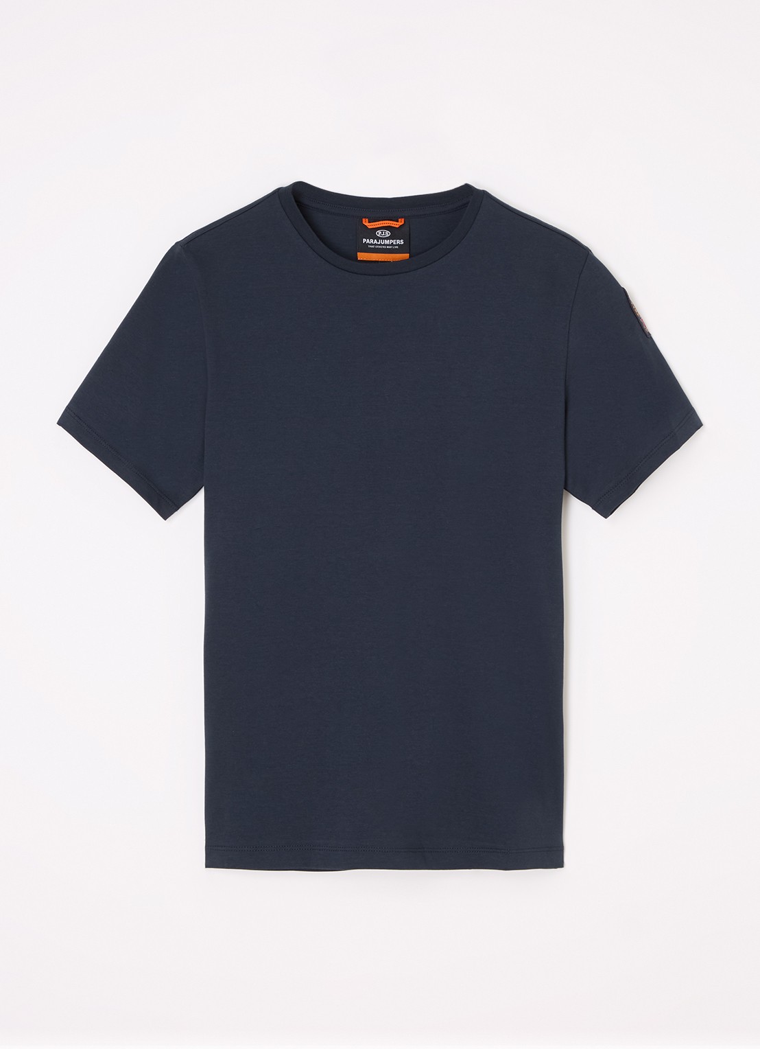 Parajumpers Shispare T-shirt met logo - voorkant donkerblauw