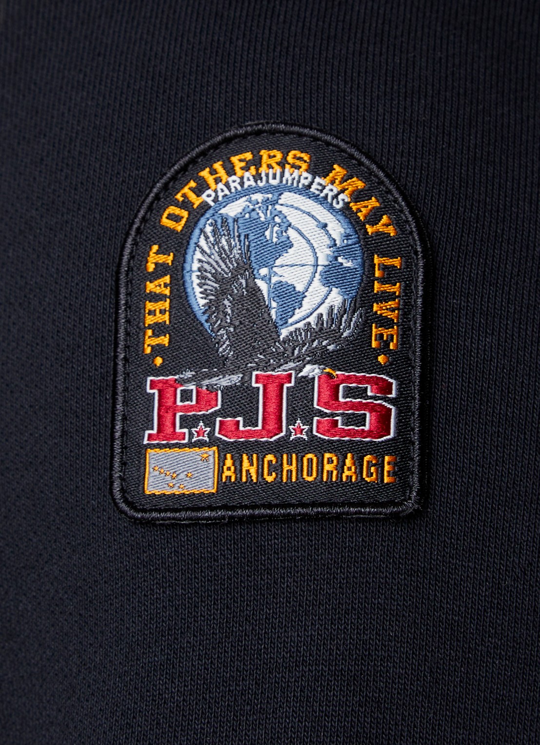 Parajumpers Sweater met logo - detail 2 zwart