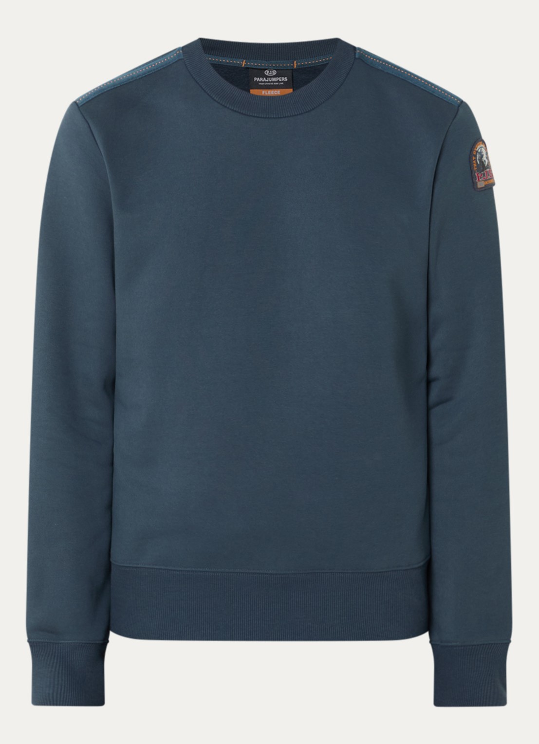 Parajumpers Sweater met logo - voorkant 3 indigo