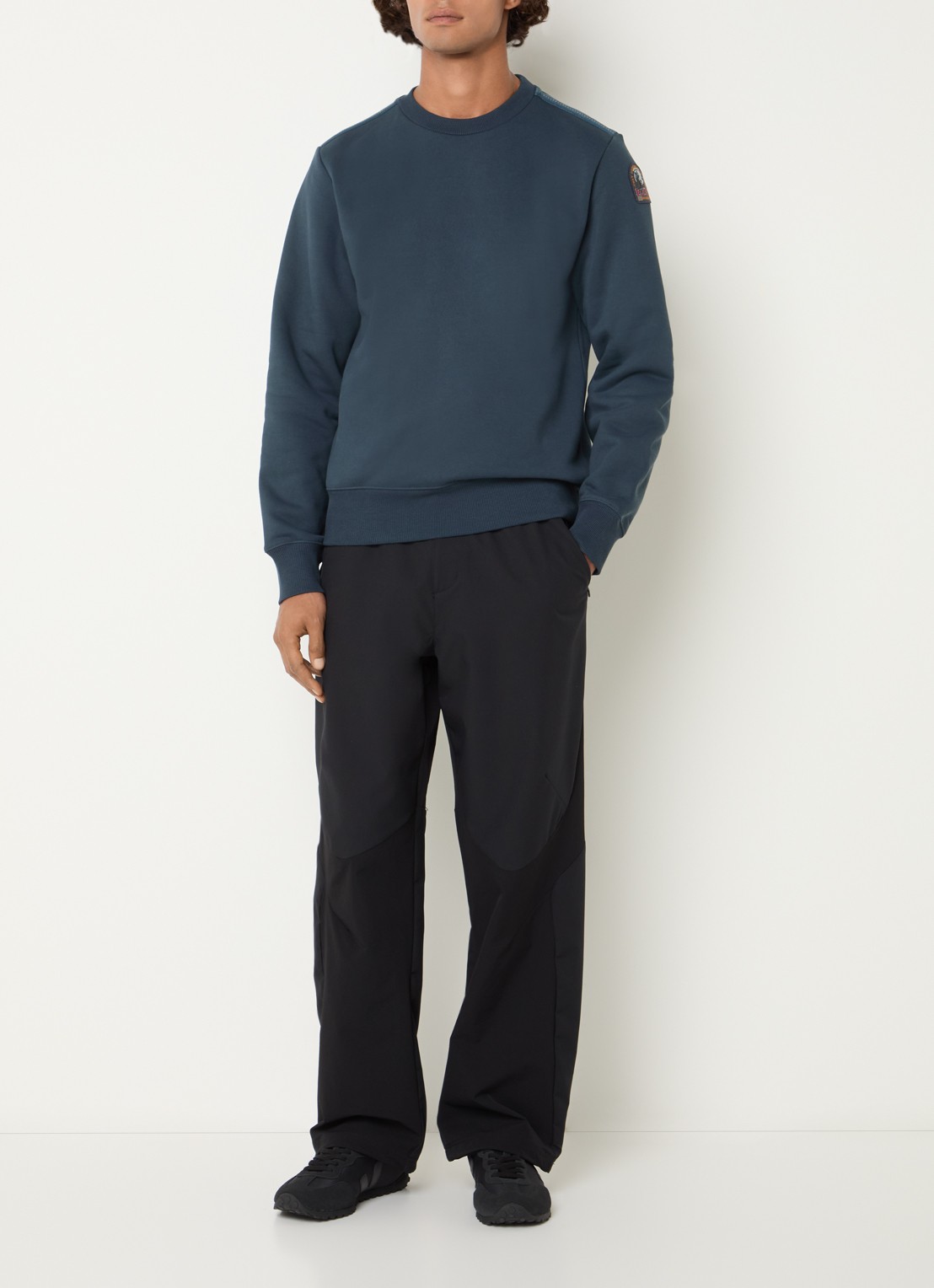 Parajumpers Sweater met logo - voorkant 4 indigo