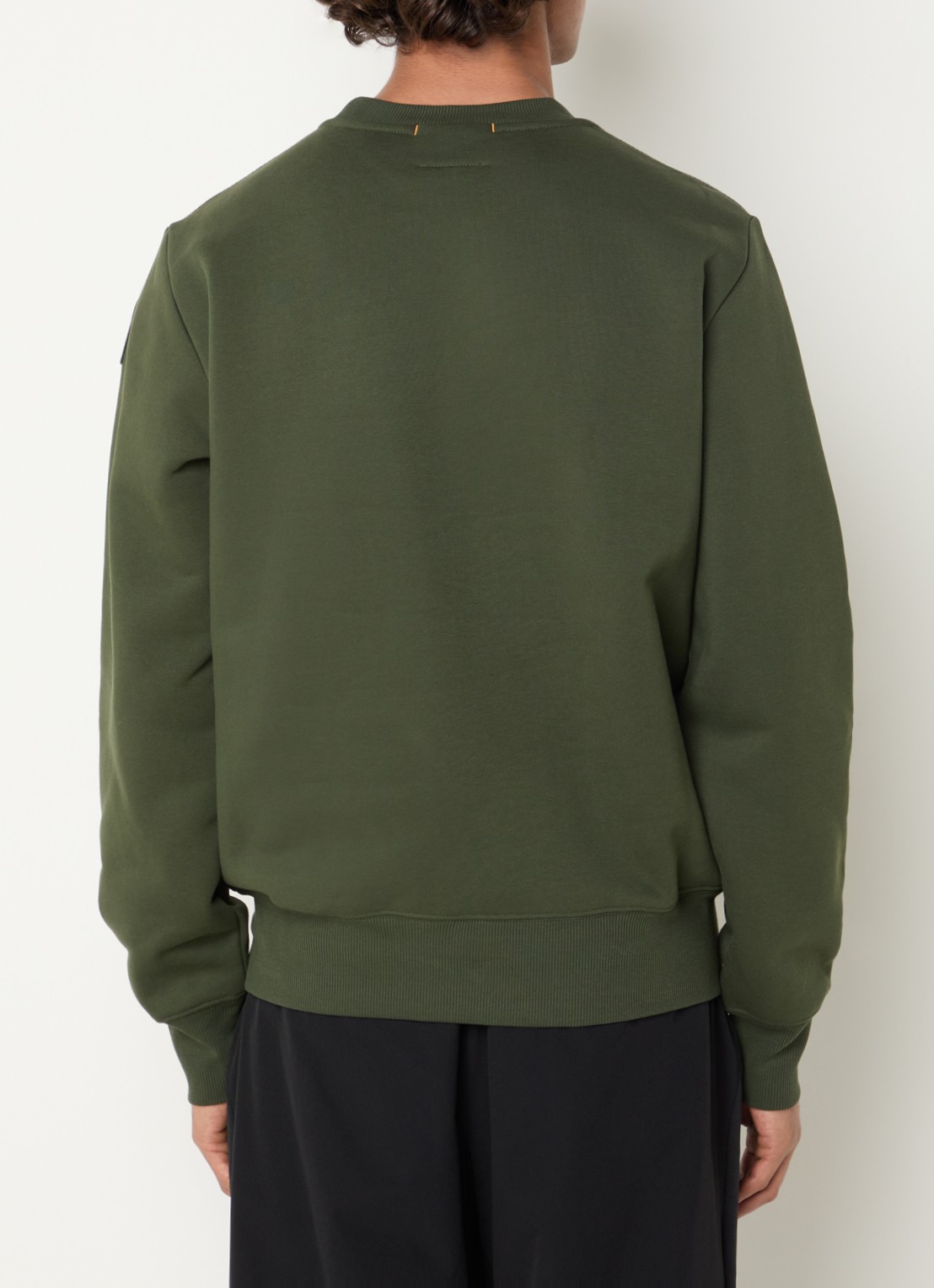 Parajumpers Sweater met logo - achterkant 4 groen