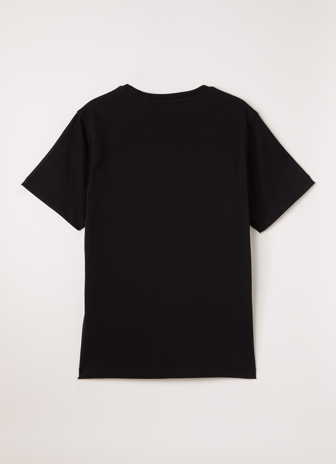 Parajumpers T-shirt met logo - voorkant 2 zwart