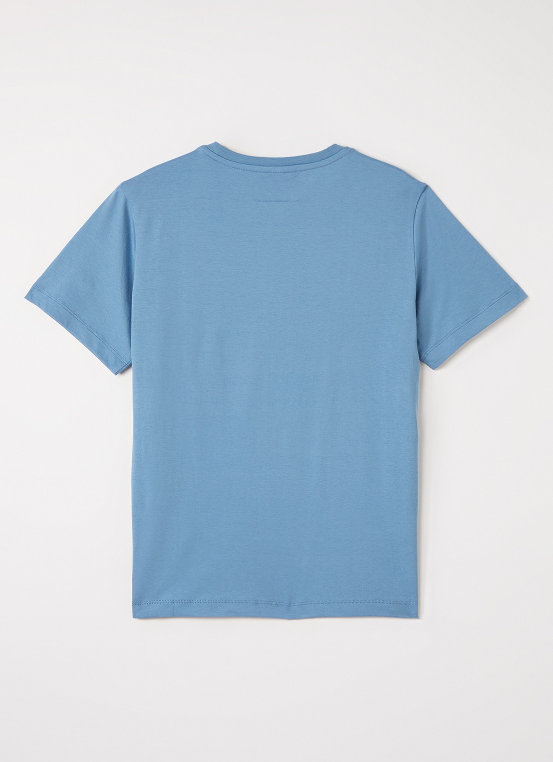 Parajumpers T-shirt met logo - voorkant 2 blauwgrijs
