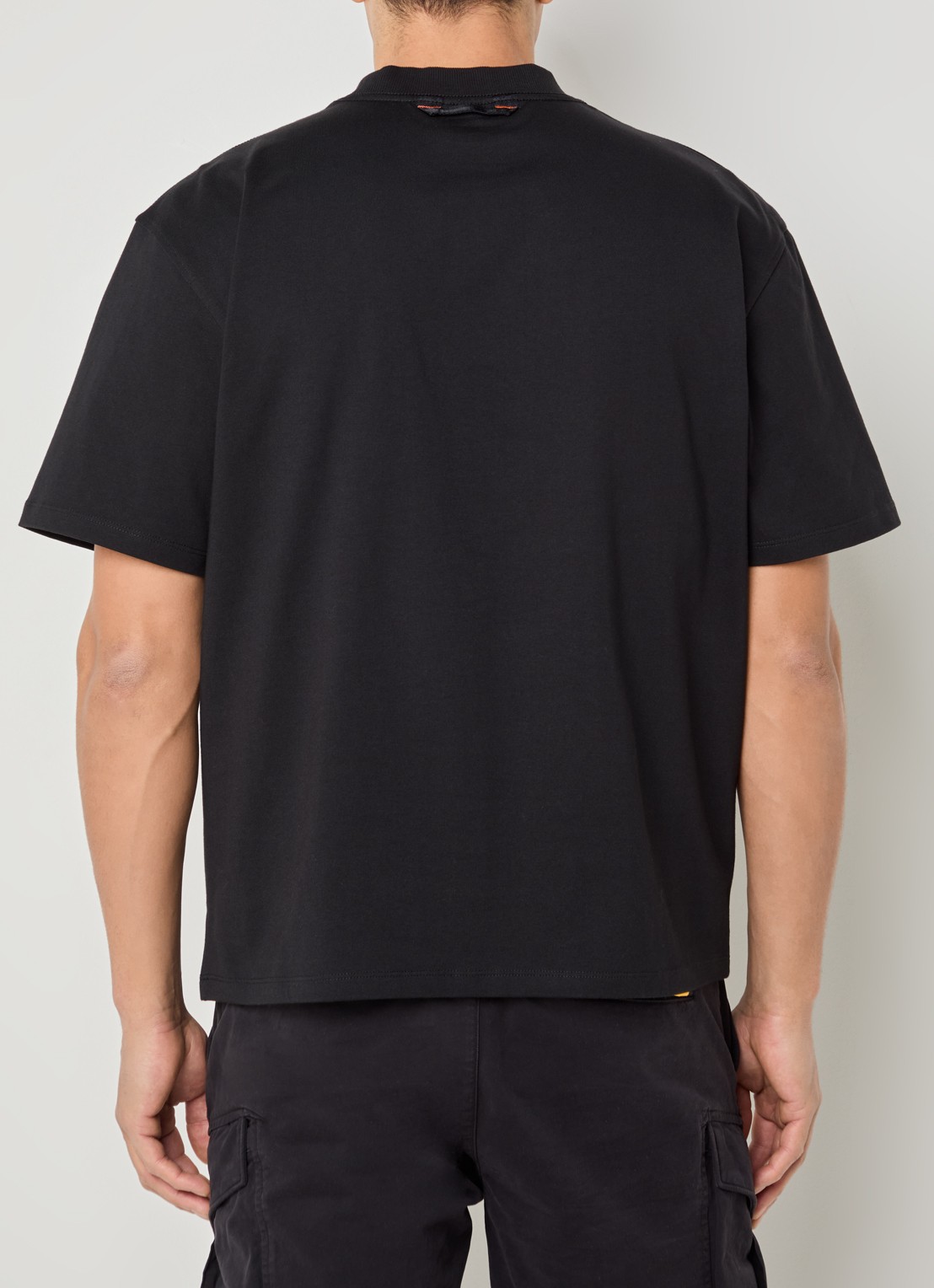 Parajumpers T-shirt met logo - achterkant 3 zwart