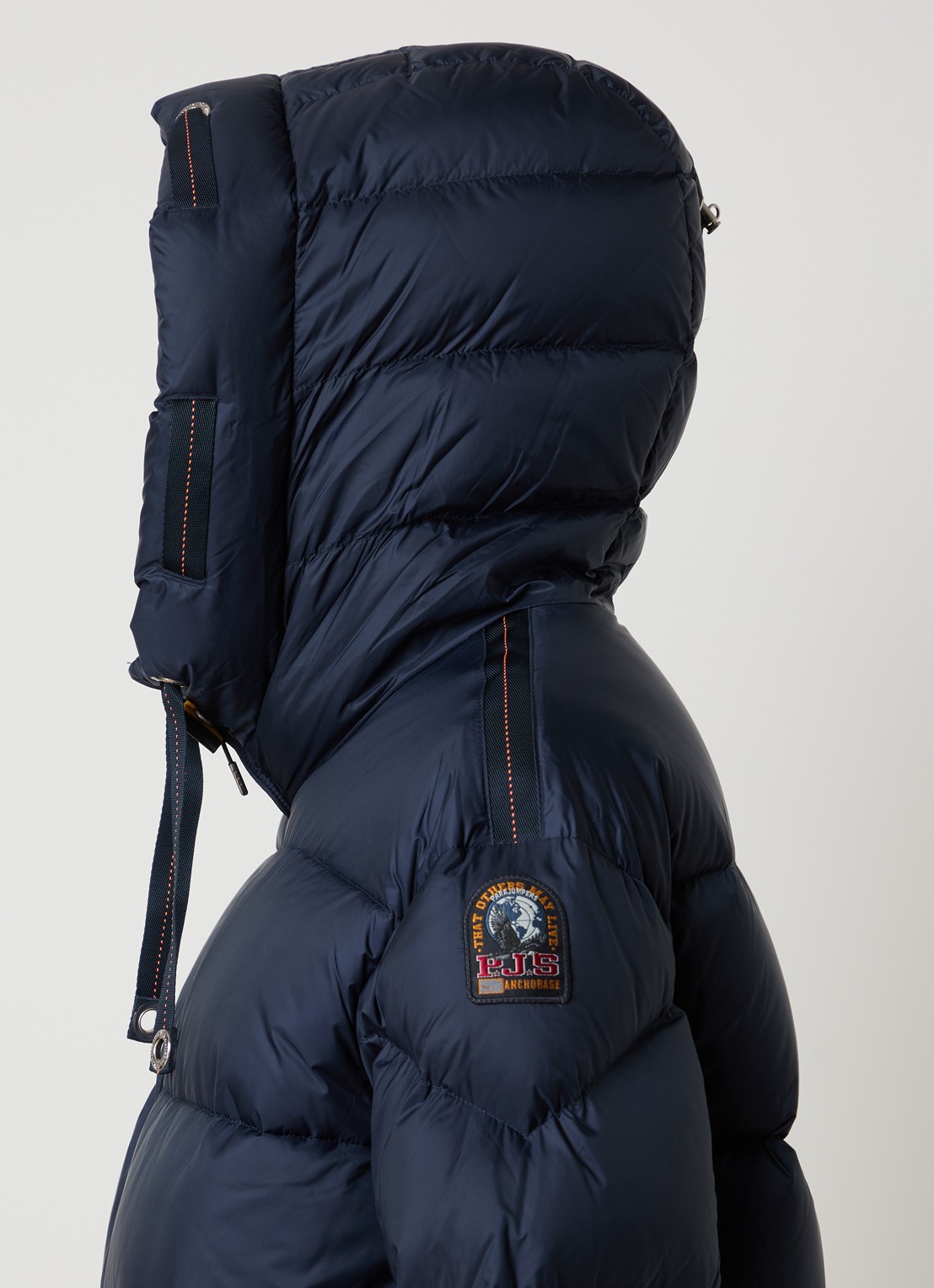Parajumpers Tilly jas met eendendons en steekzakken - detail 3 indigo