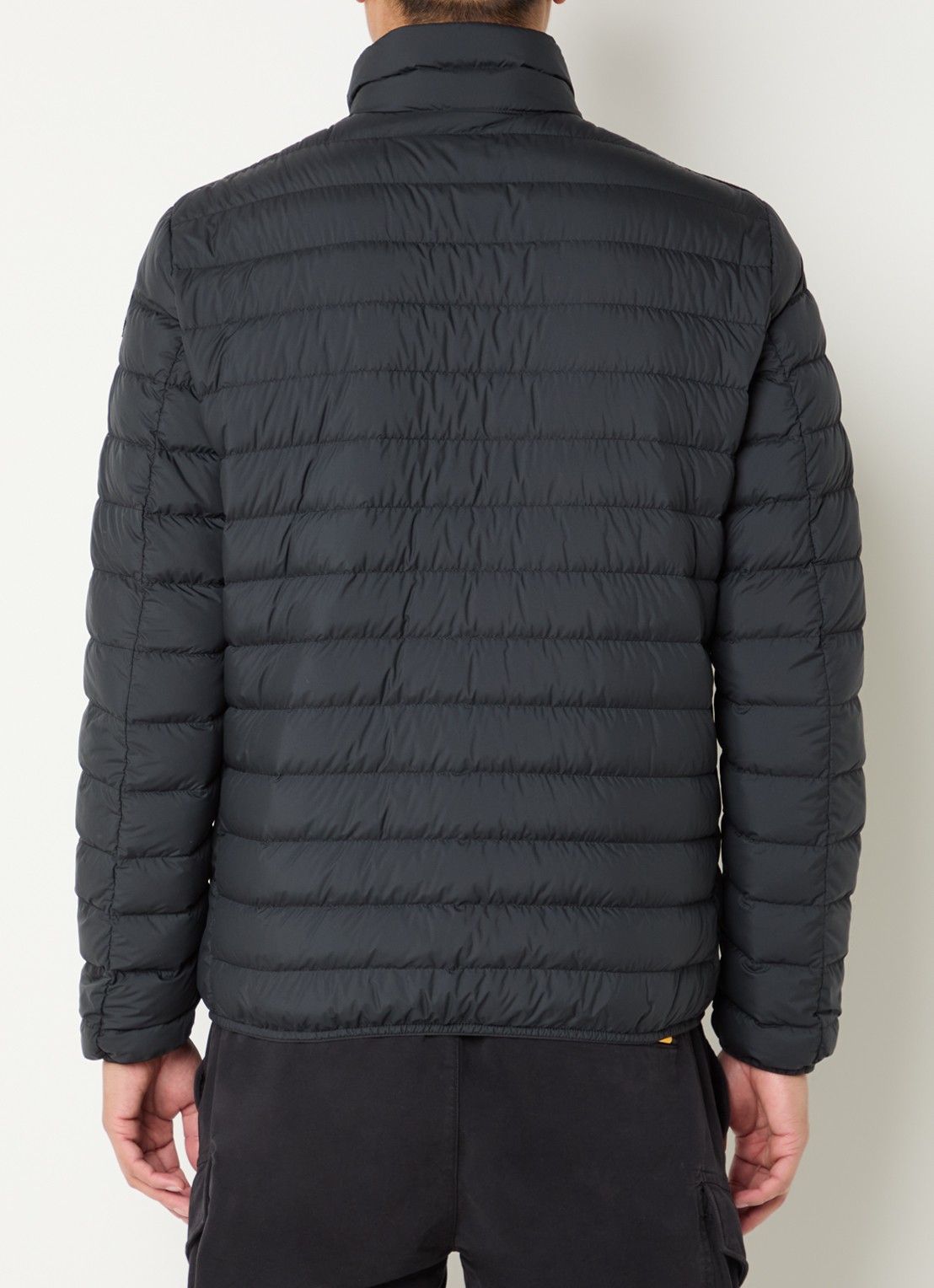 Parajumpers Ugo gewatteerd jack met donsvulling en ritszakken - achterkant zwart