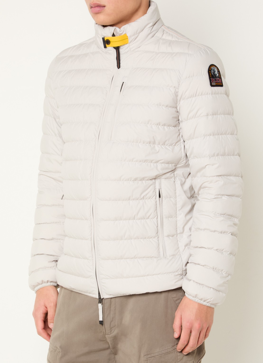 Parajumpers Ugo gewatteerd jack met donsvulling en ritszakken - detail 4 beige