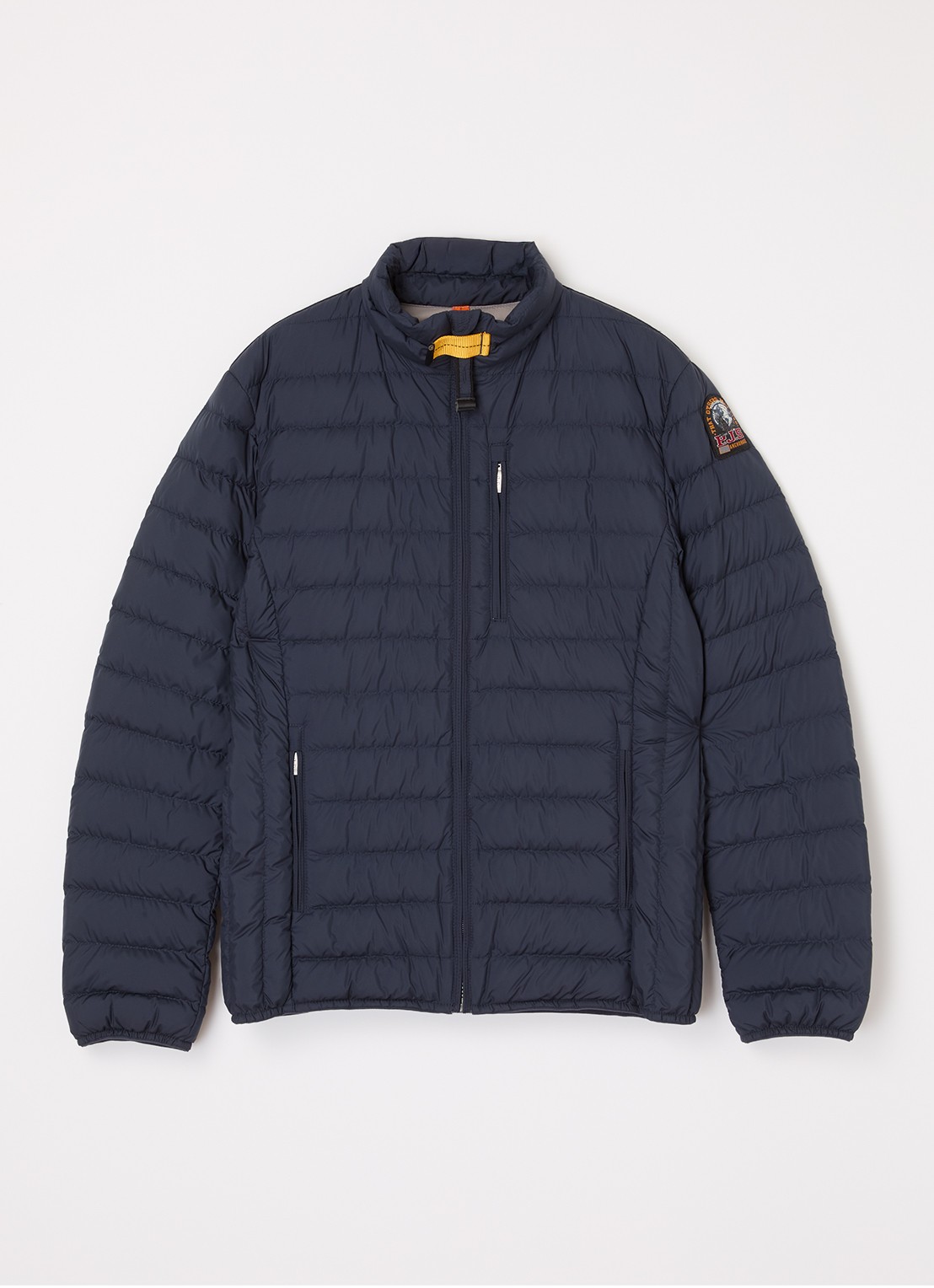 Parajumpers Ugo gewatteerd jack met donsvulling - voorkant donkerblauw
