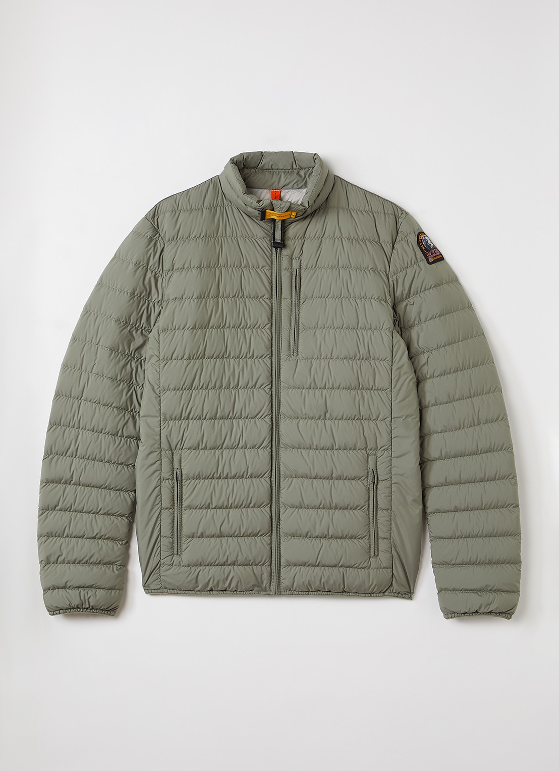 Parajumpers Ugo gewatteerd jack met donsvulling - voorkant olijfgroen