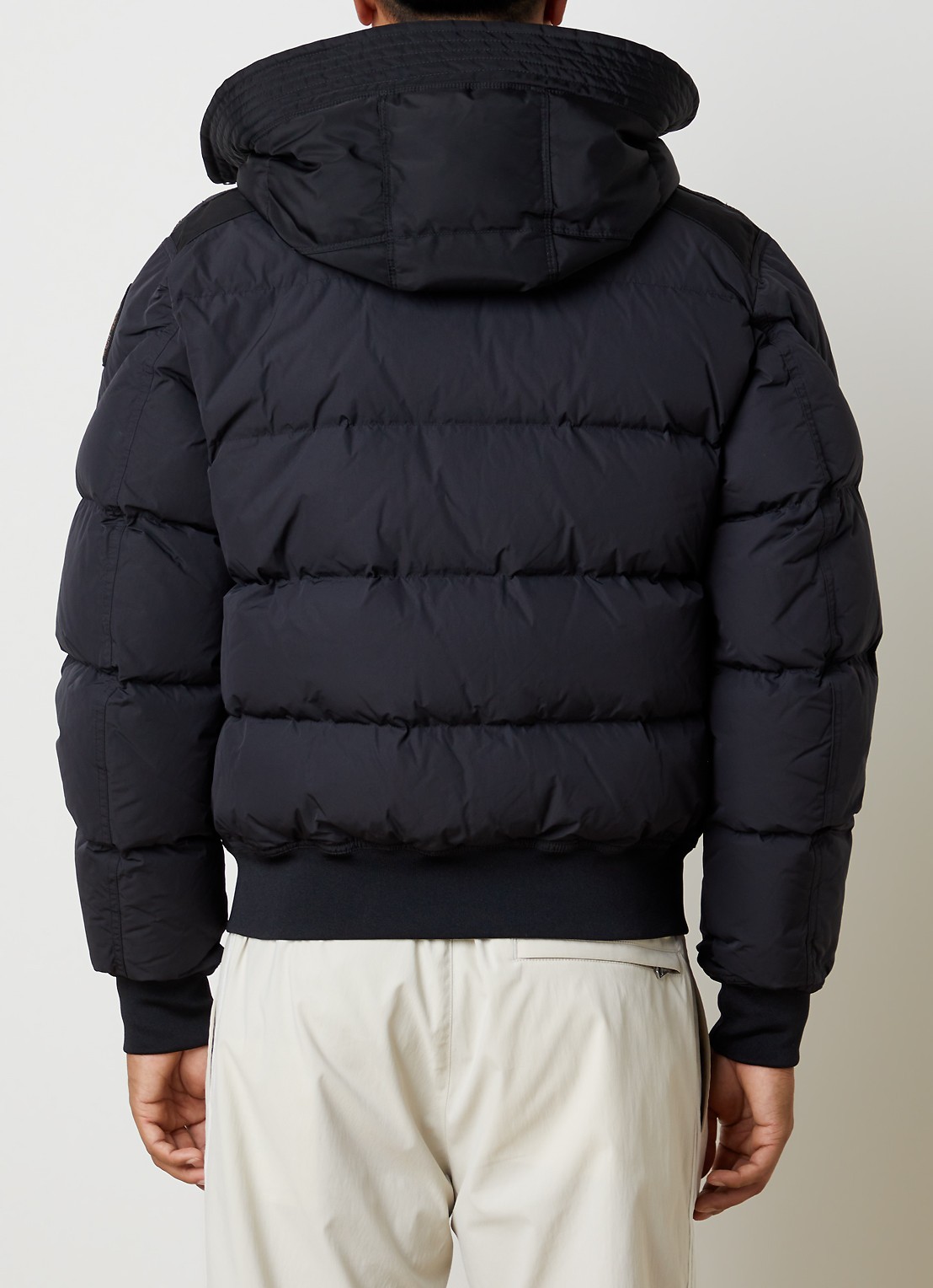 Parajumpers Wilmont 2.0 pufferjack met donsvulling - achterkant zwart