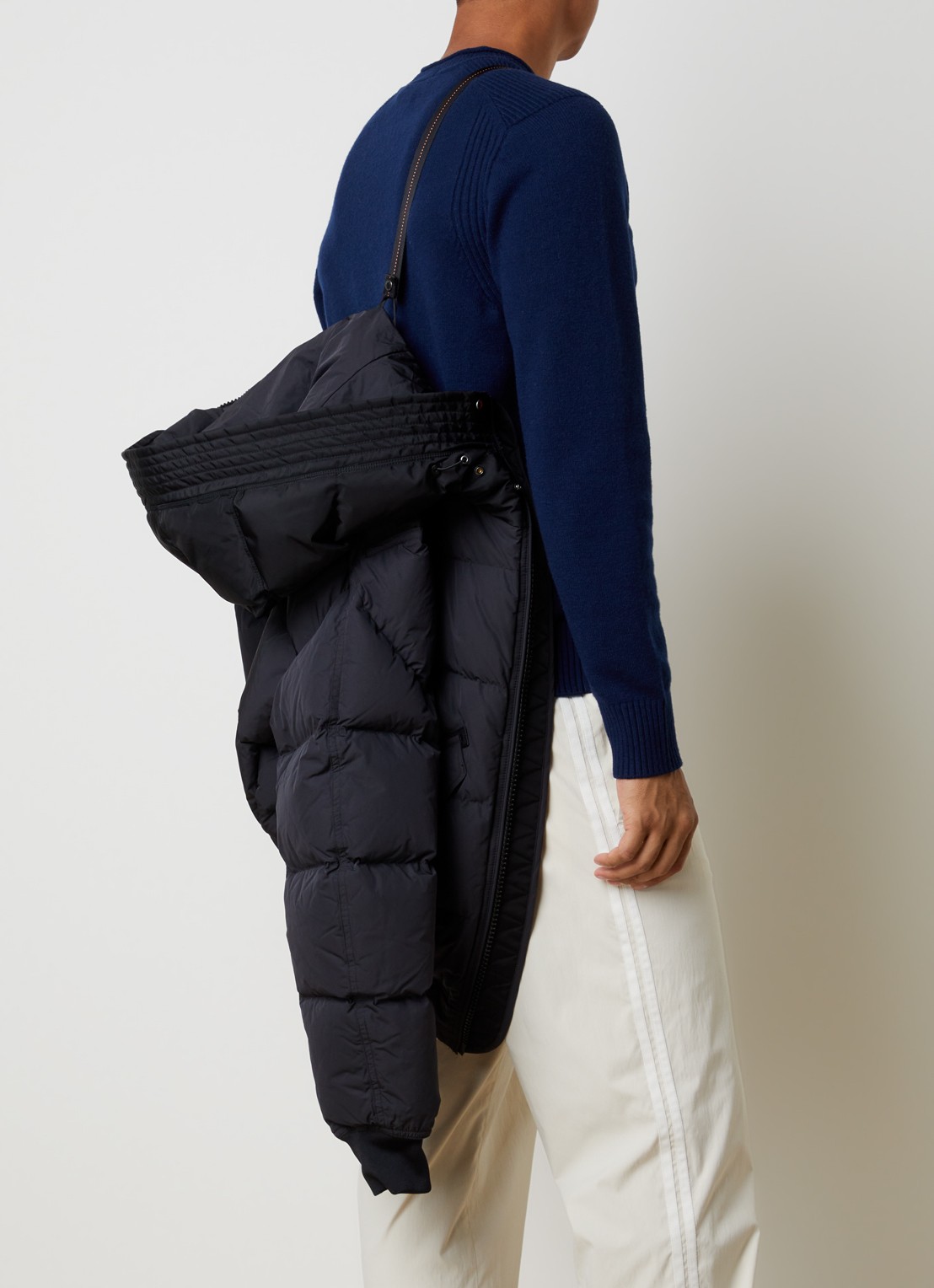 Parajumpers Wilmont 2.0 pufferjack met donsvulling - detail 5 zwart