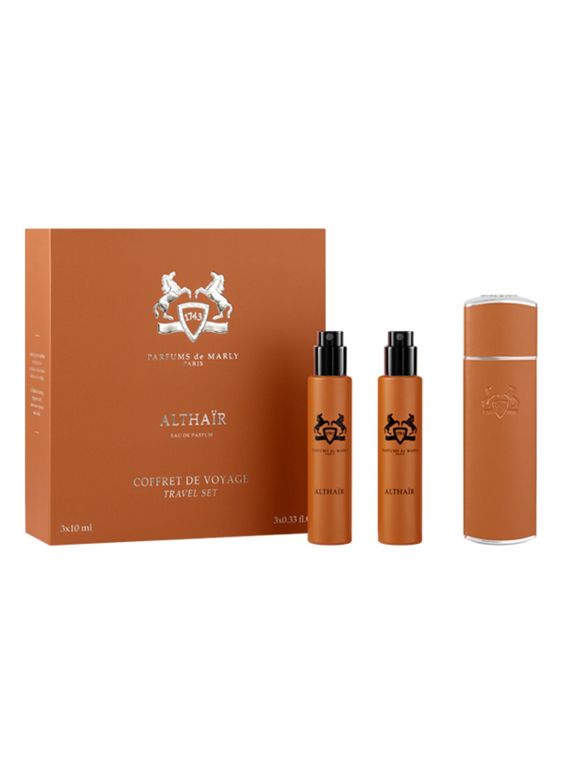 Parfums de Marly Althair Travel Set - travel size parfumset - voorkant undefined