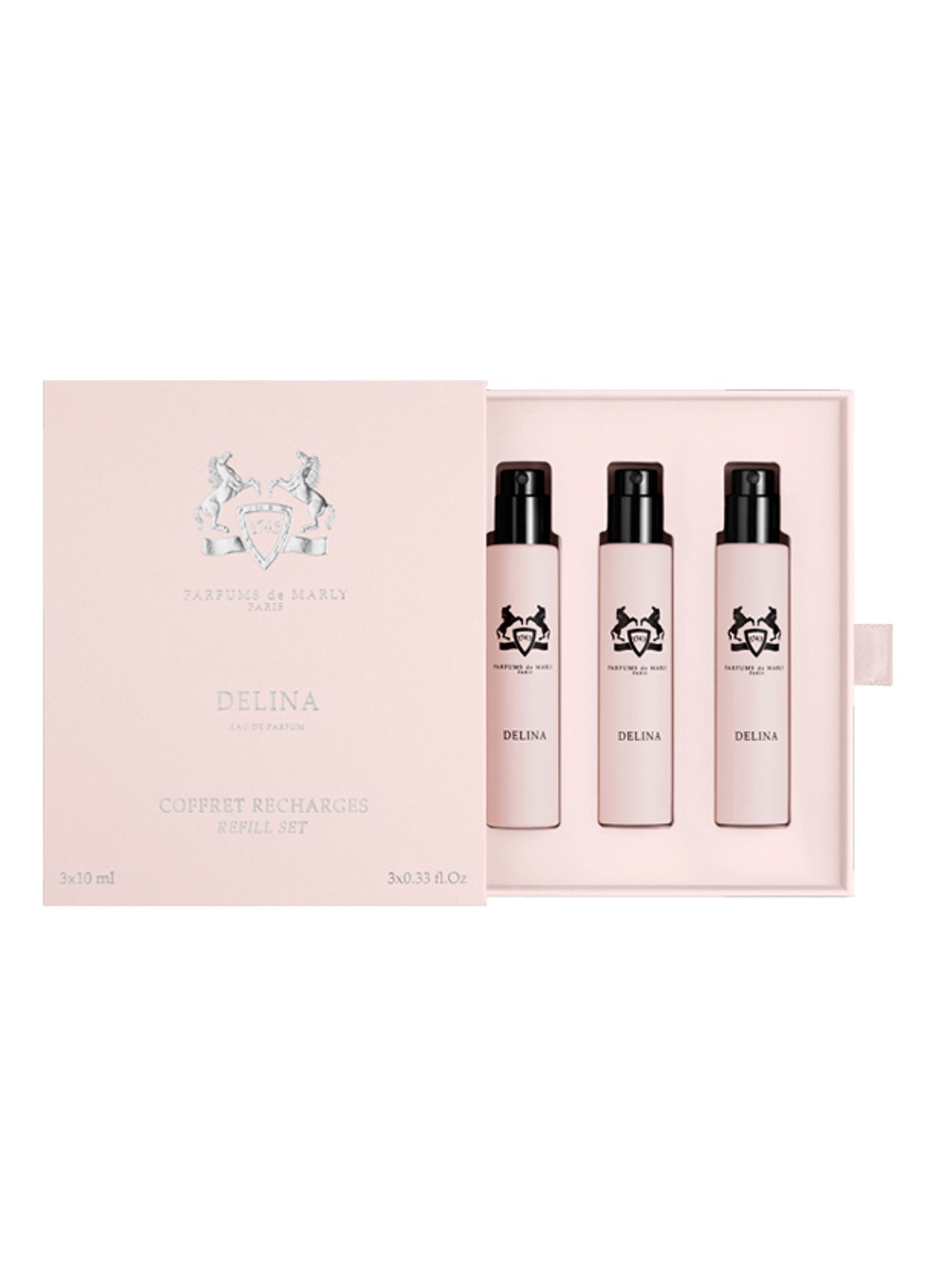 Parfums de Marly Delina Refill Set - navulling set van 3  - voorkant 2 undefined