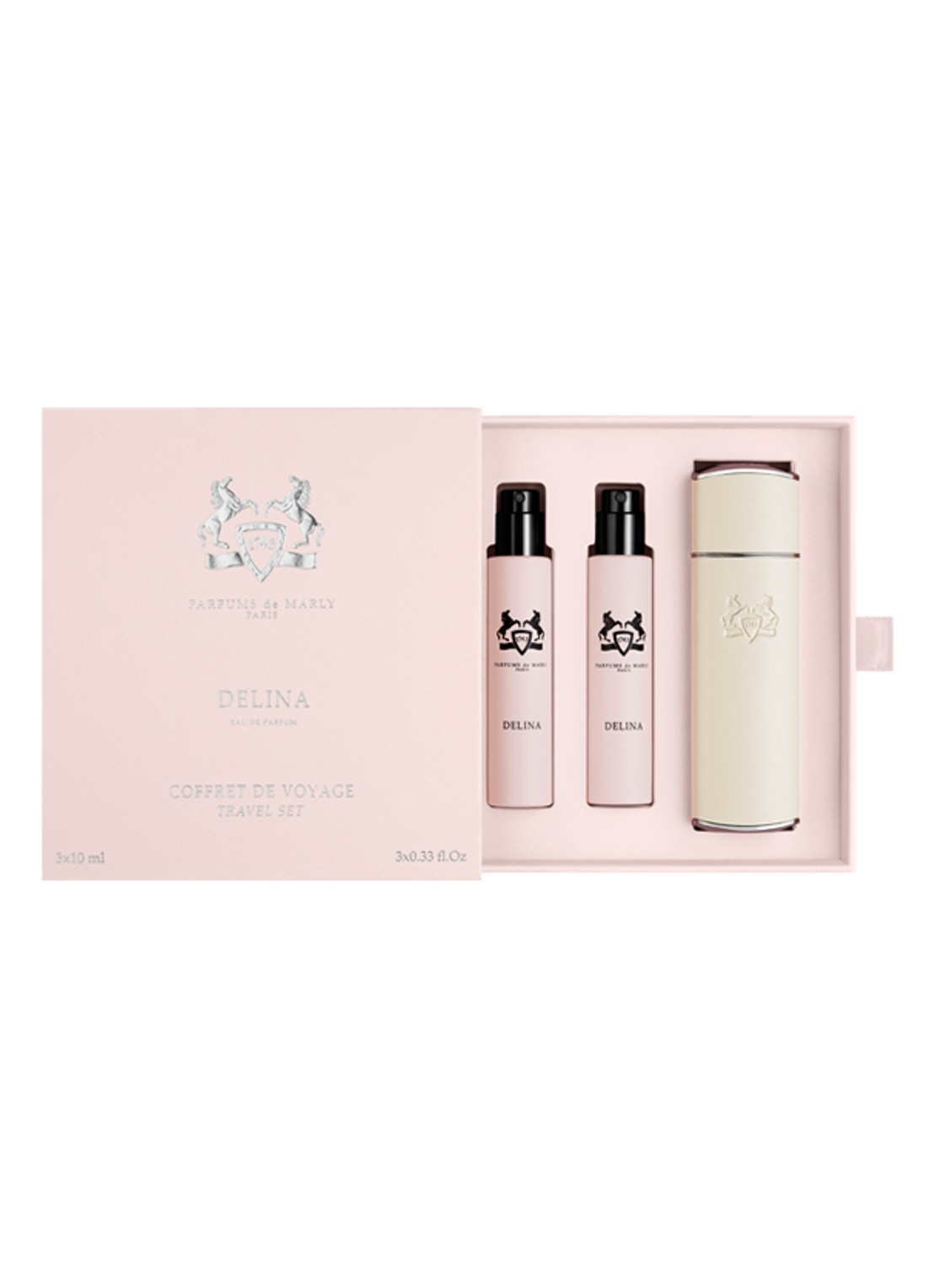 Parfums de Marly Delina Travel Set - travel size parfumset - voorkant 2 undefined