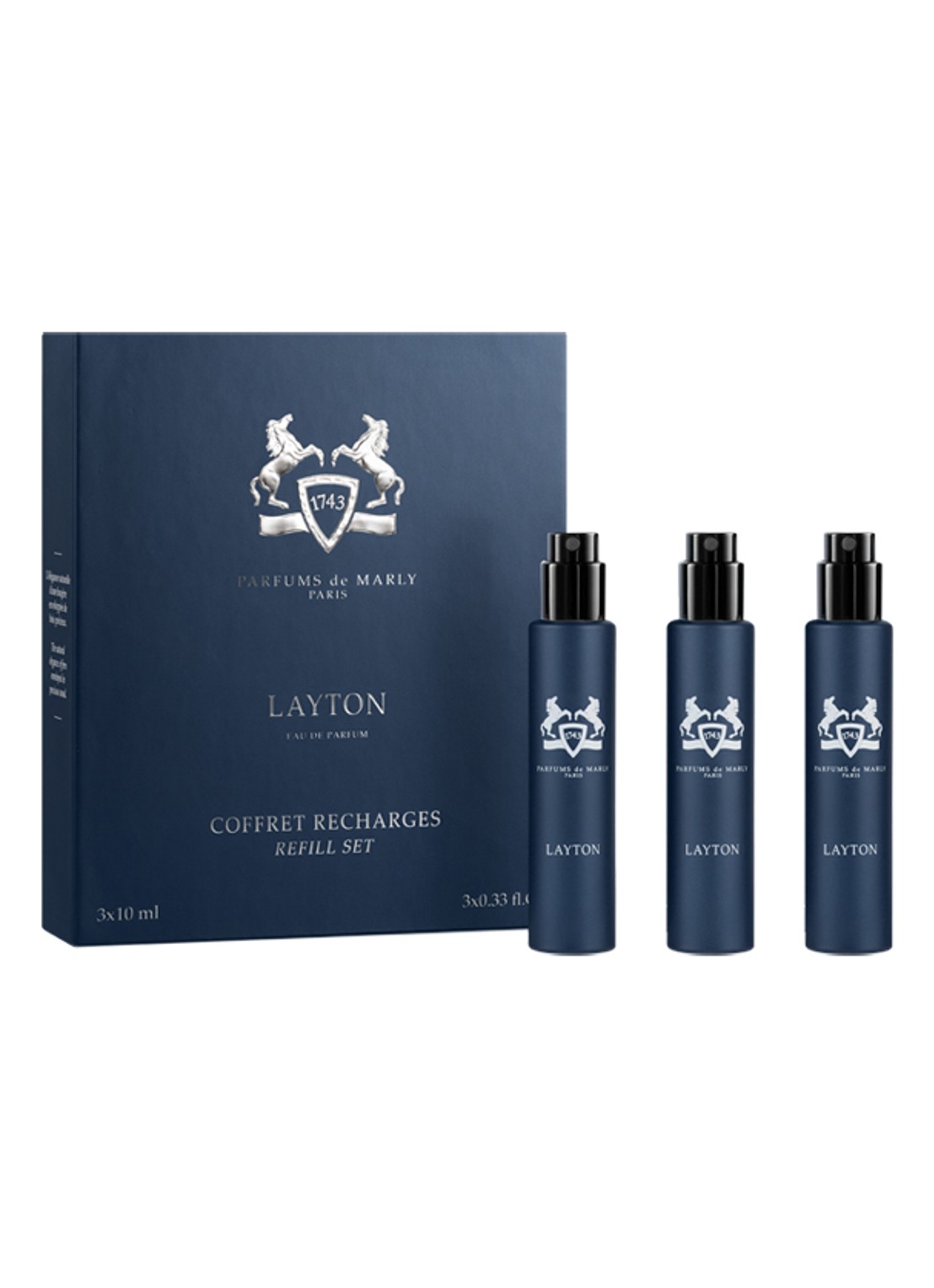 Parfums de Marly Layton Set Refill - navulling set van 3  - voorkant undefined