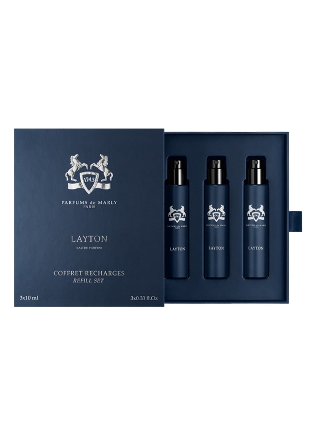 Parfums de Marly Layton Set Refill - navulling set van 3  - voorkant 2 undefined
