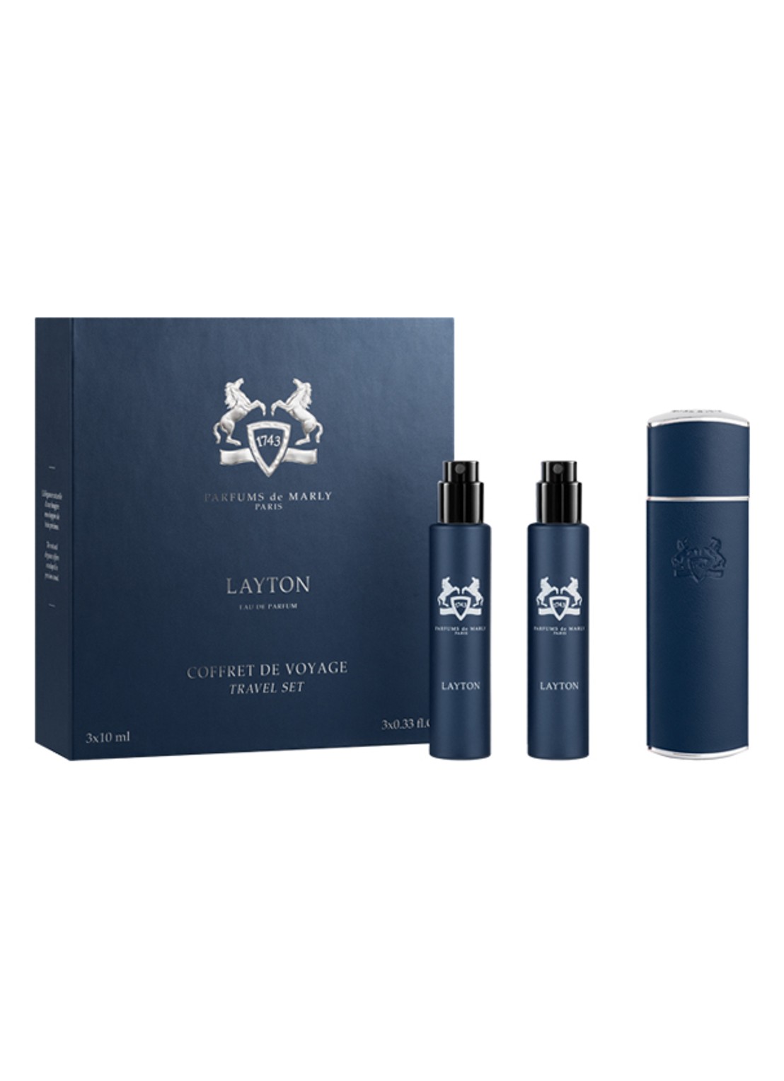Parfums de Marly Layton Travel Set - travel size parfumset - voorkant undefined