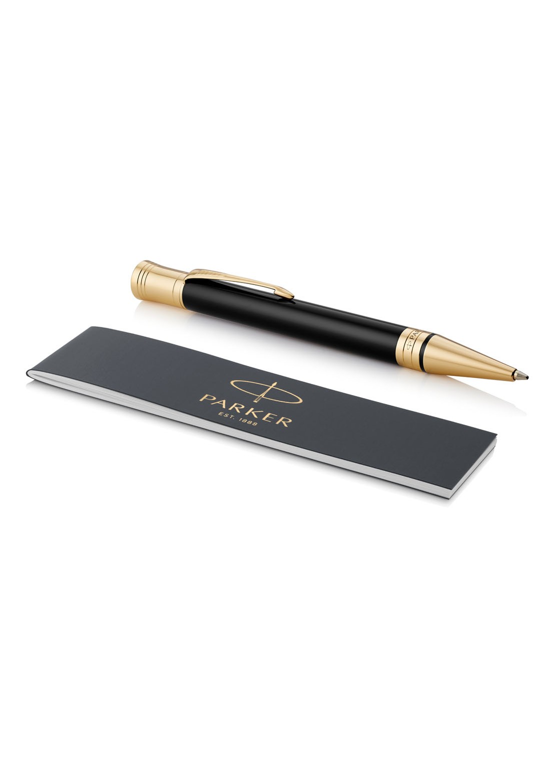 Parker Balpen Parker Duofold Prestige - detail 2 zwart