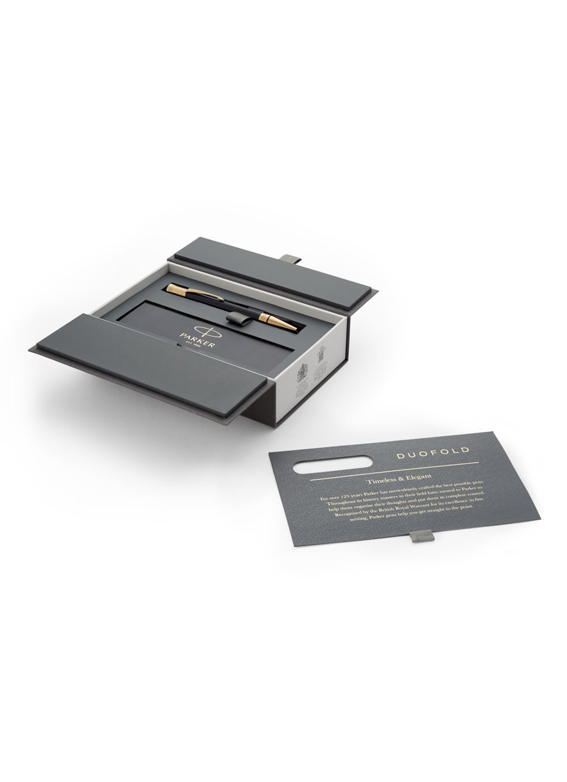 Parker Balpen Parker Duofold Prestige - detail 3 zwart