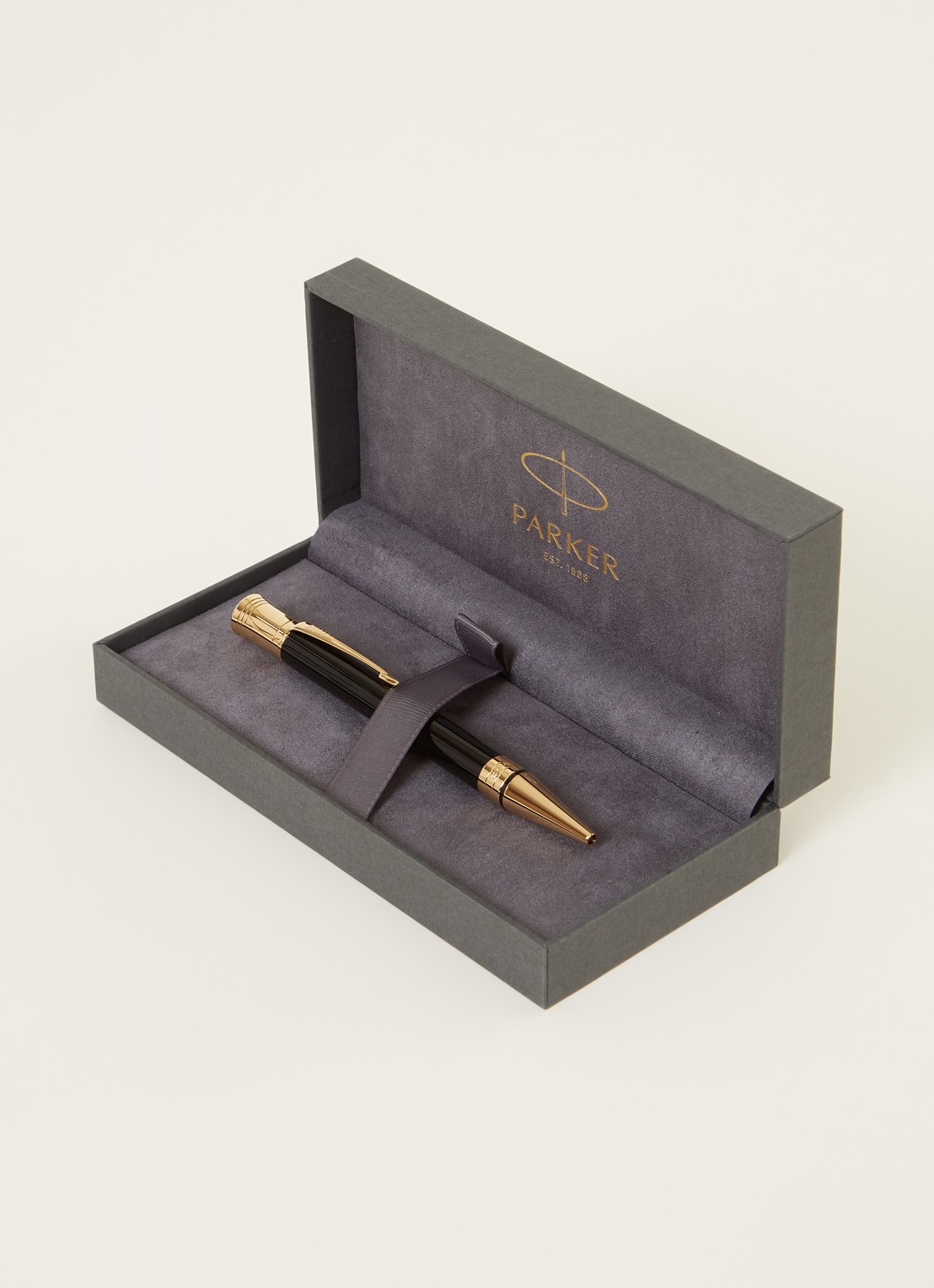 Parker Balpen Parker Duofold Prestige - voorkant 5 zwart